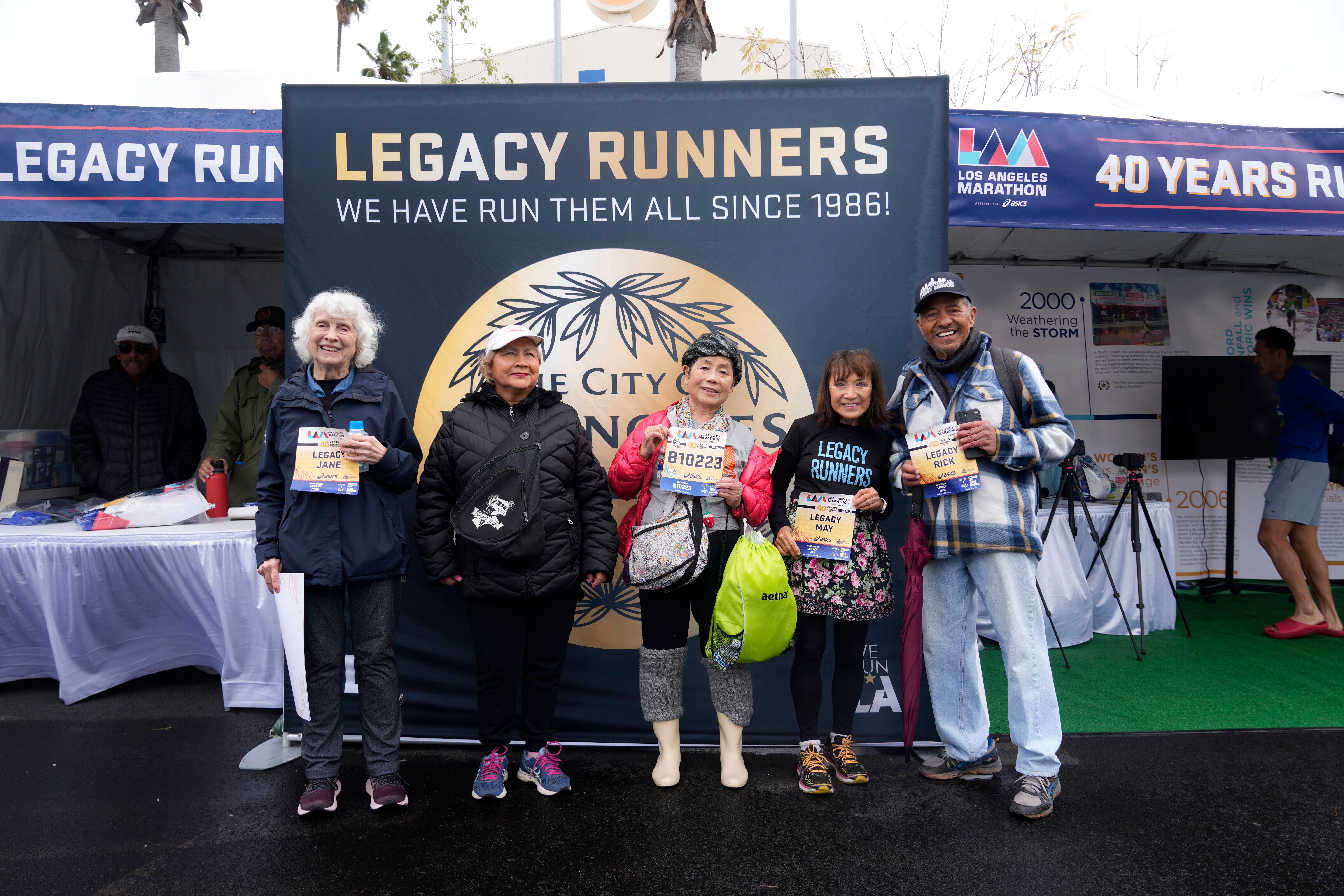 US LA Marathon Legacy Runners