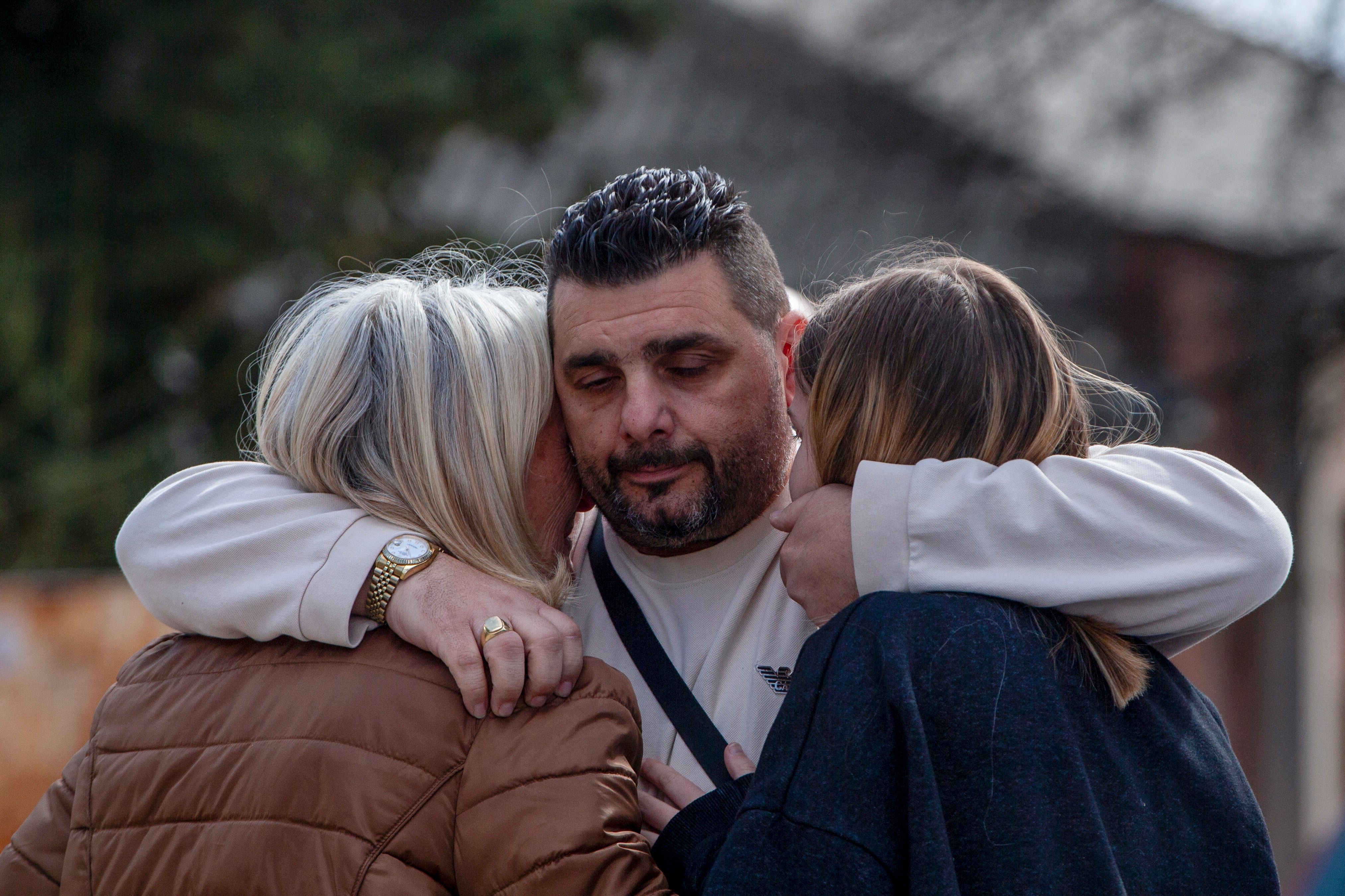 Relatives grieve outside Pulse nightclub