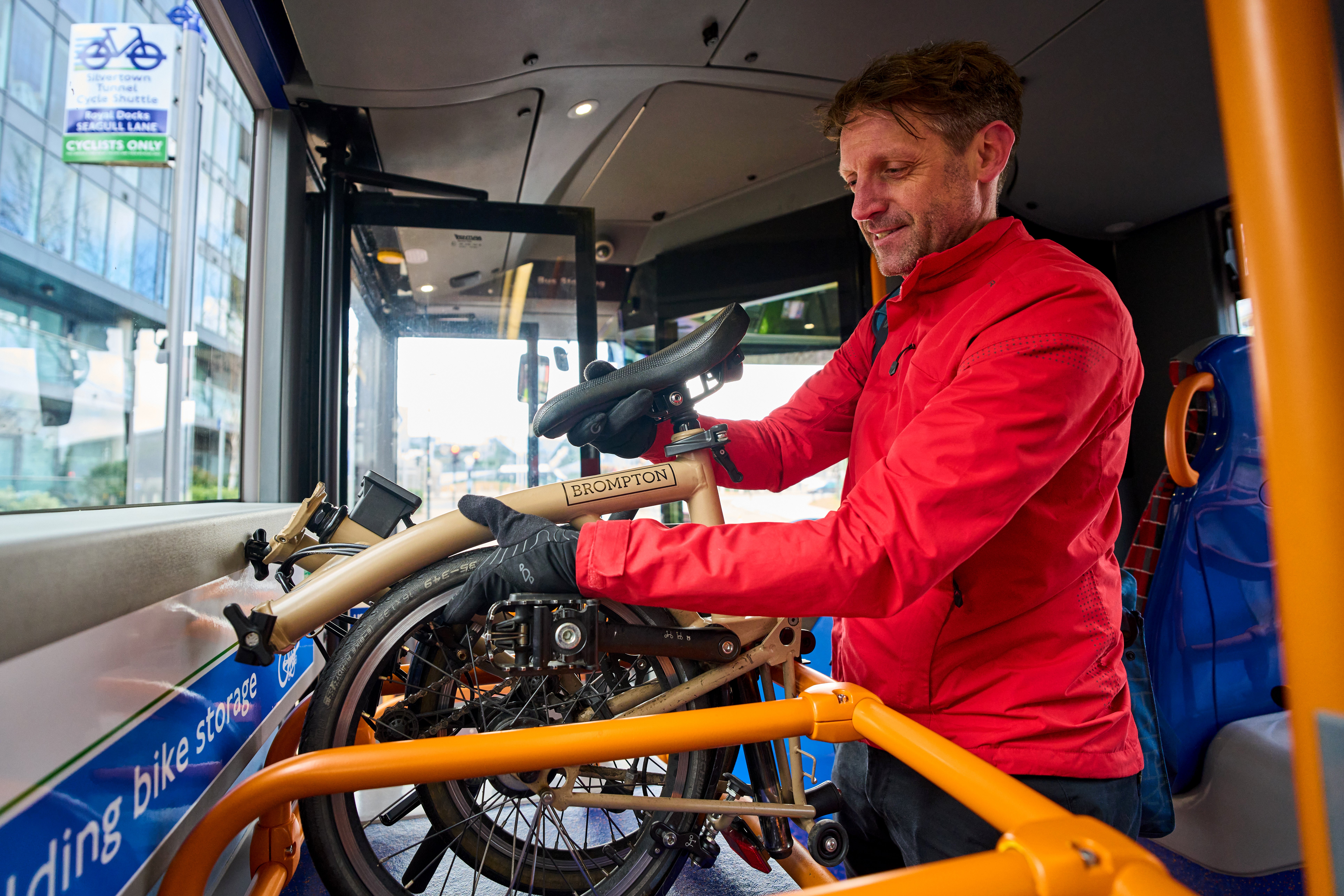 Fold-up bikes will be able to be stored