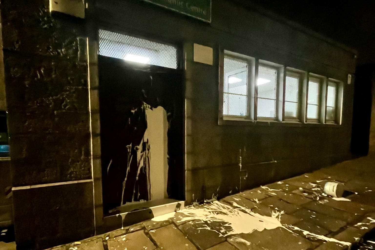 The incident happened on Saturday evening (Aberdeen Mosque and Islamic Centre/PA)
