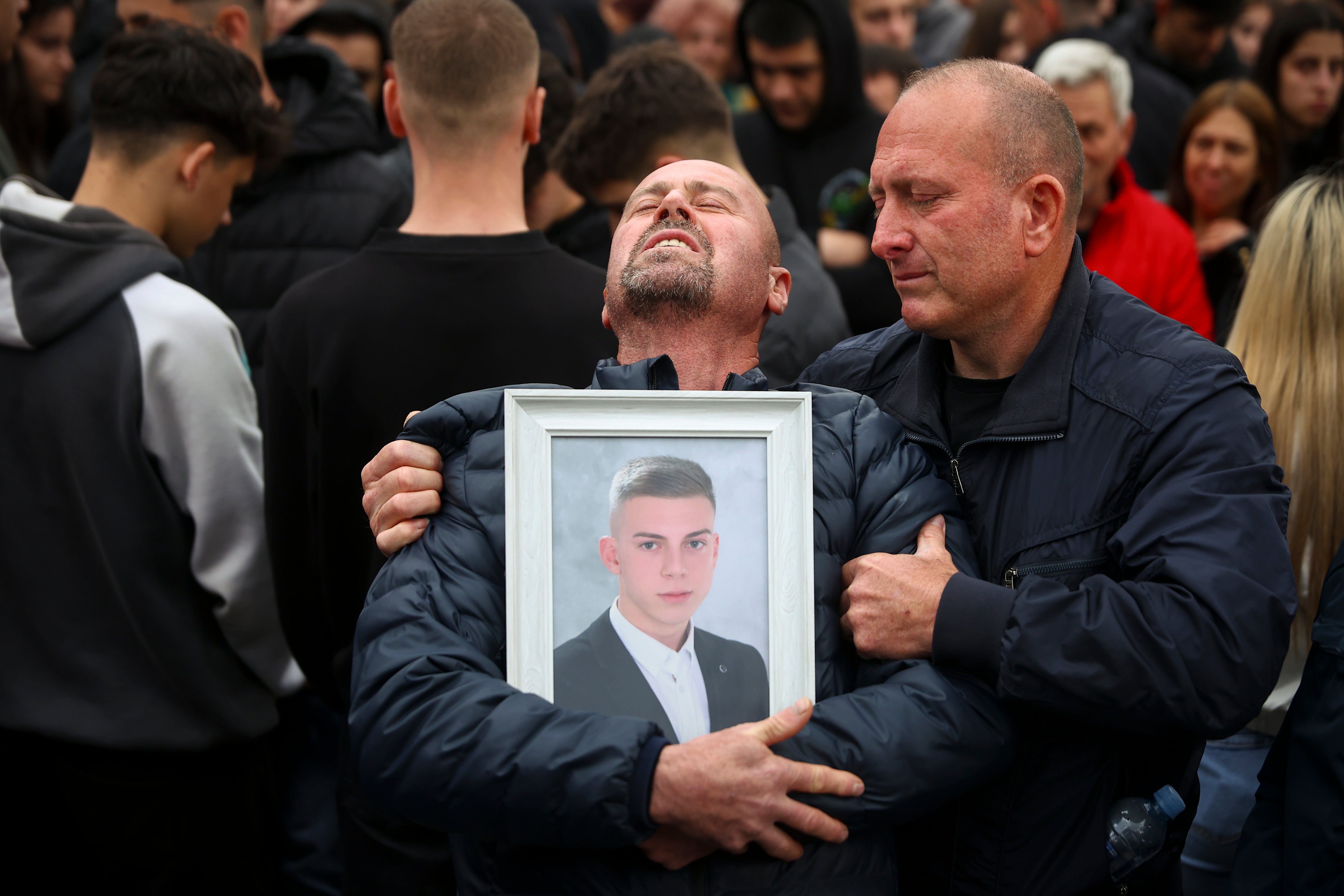 APTOPIX North Macedonia Nightclub Fire