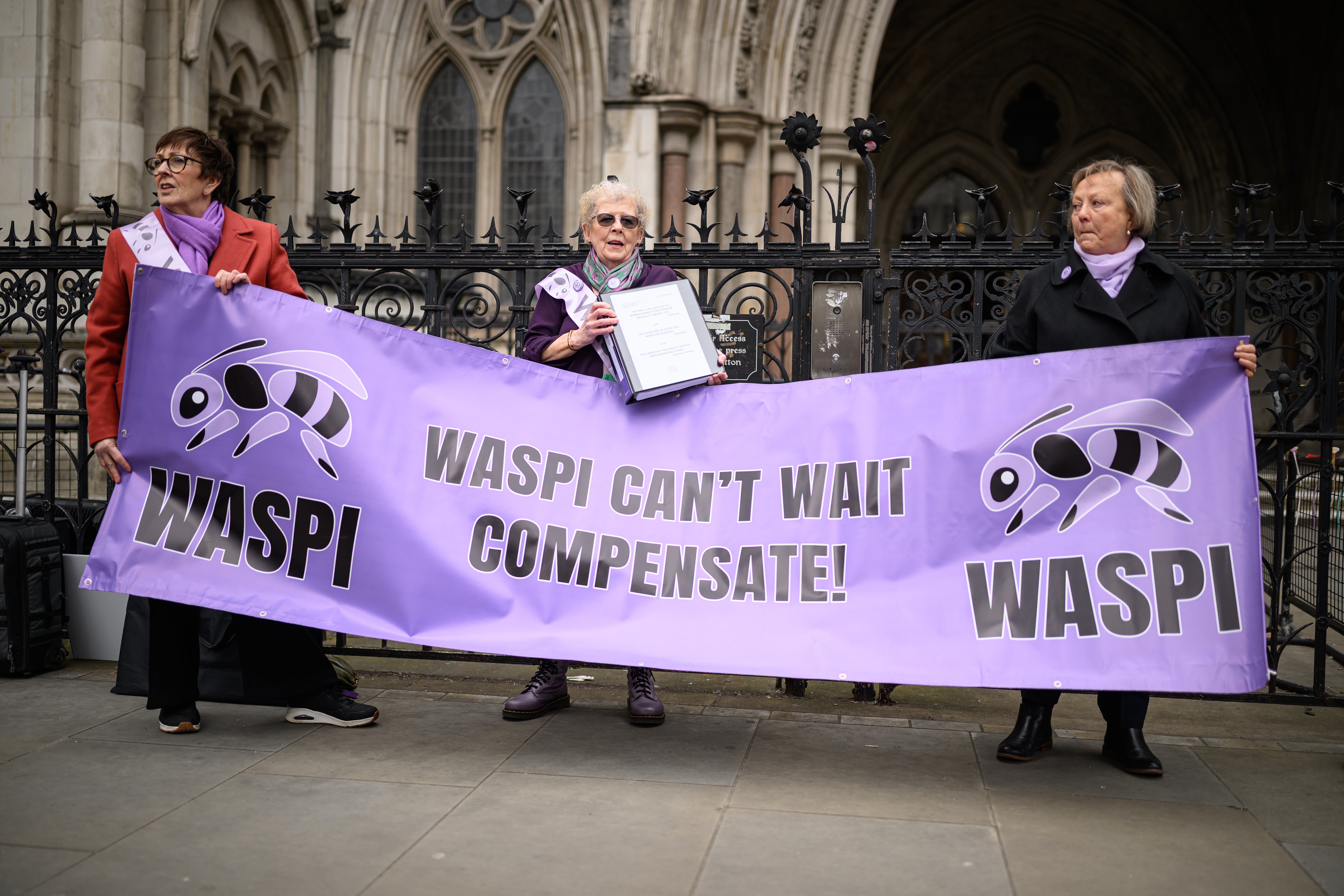 ‘Waspi’ stands for Women Against State Pension Inequality, the name of a campaign group set up in 2015 to fight for compensation