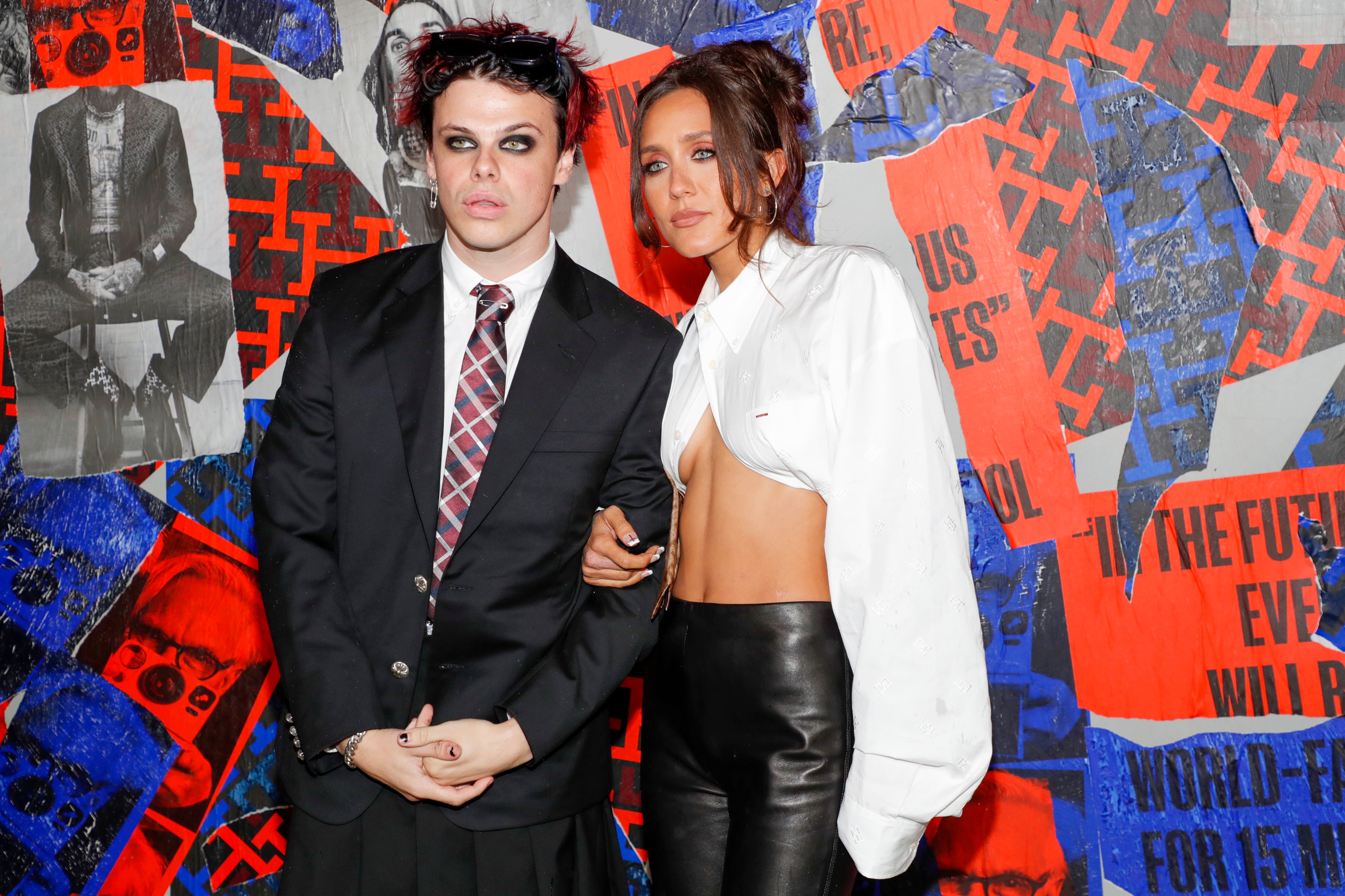 Yungblud with Jesse Jo Stark in September 2022