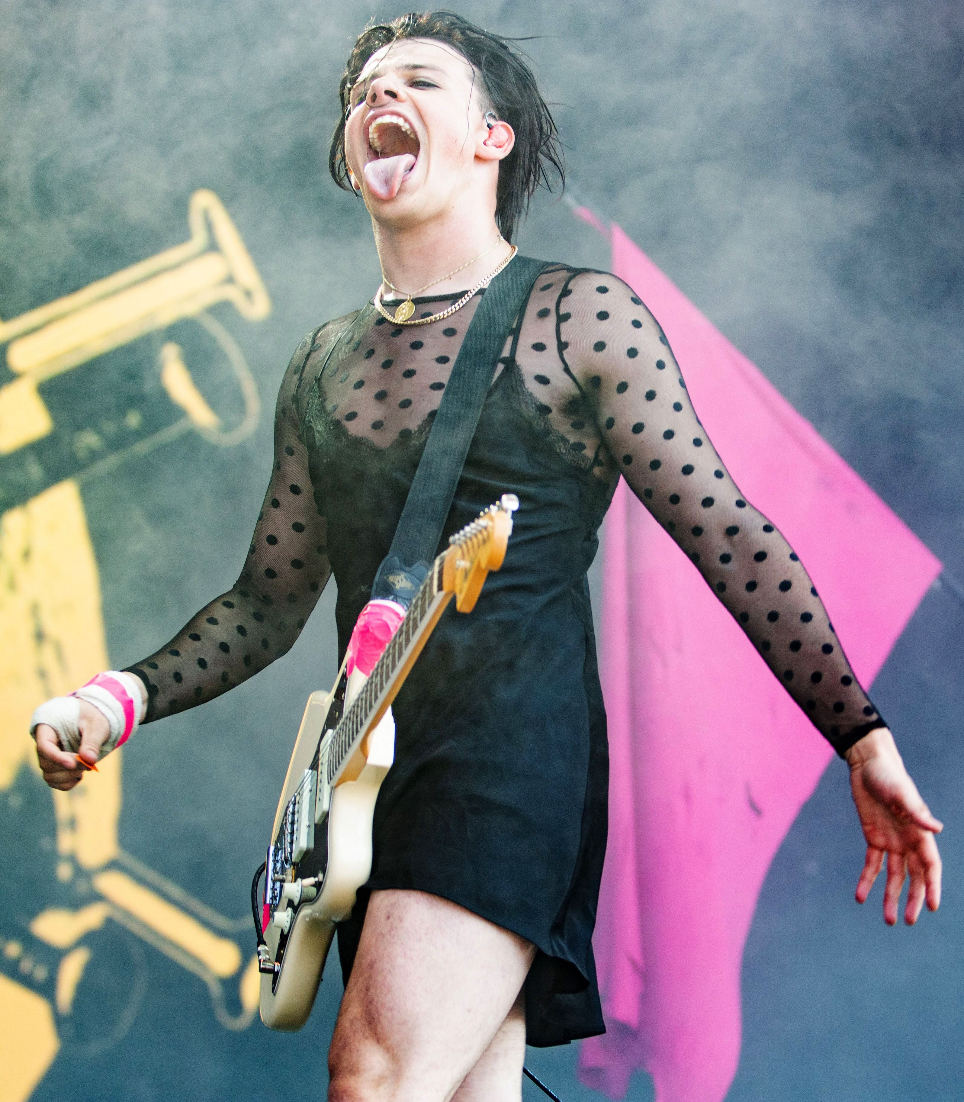 Yungblud performing at Reading Festival in 2019