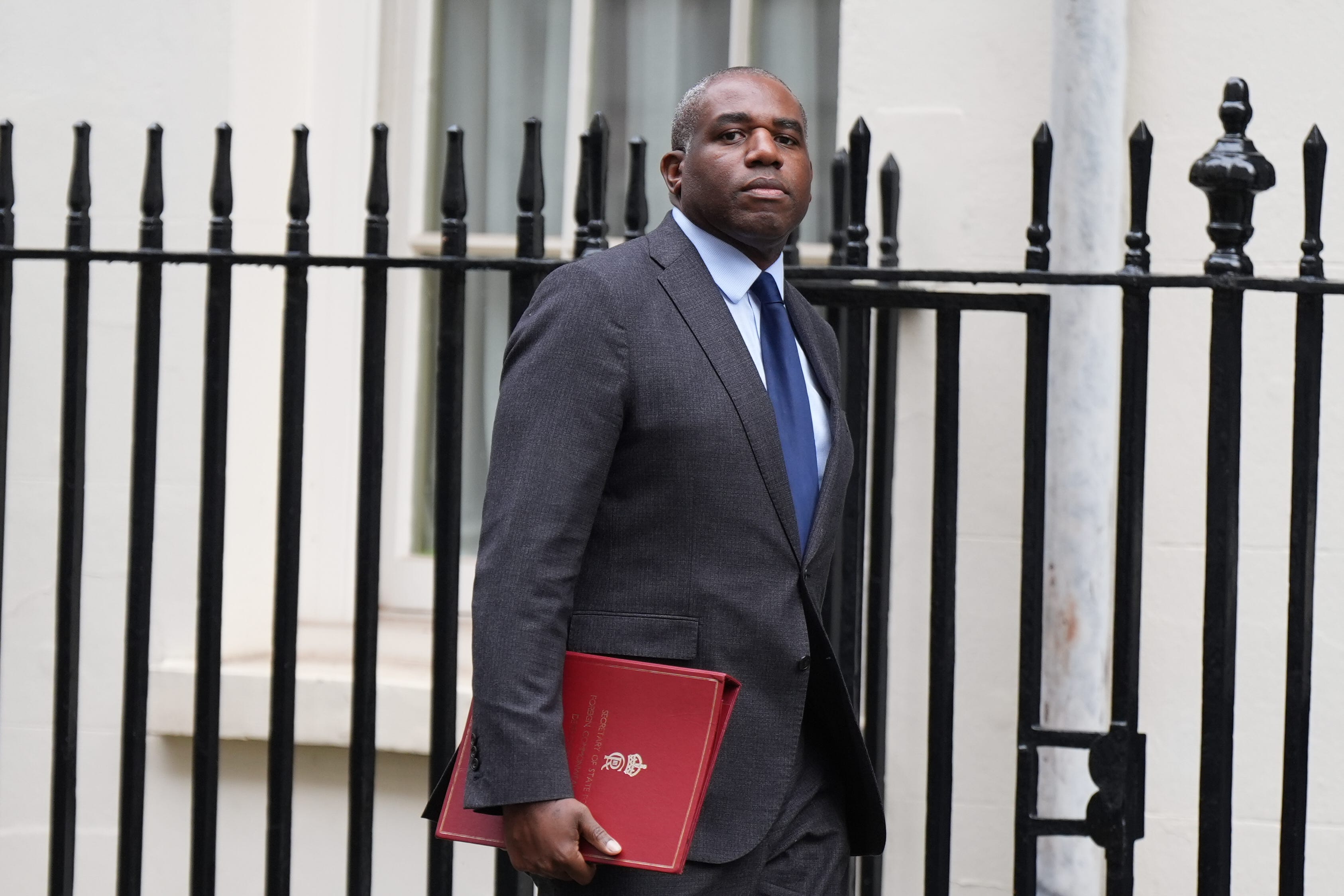 Foreign Secretary David Lammy (PA)
