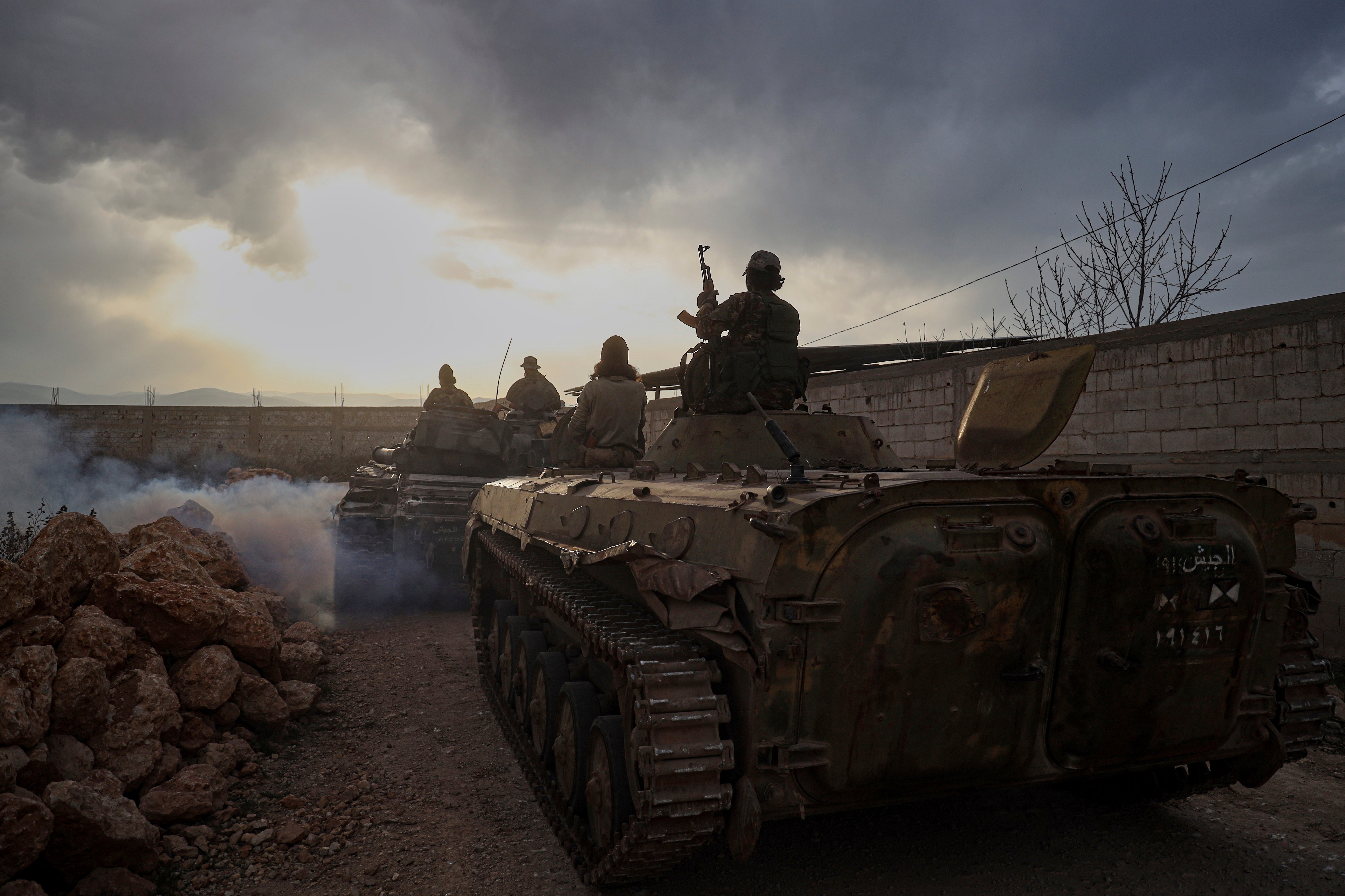 APTOPIX Syria Lebanon Border Clashes