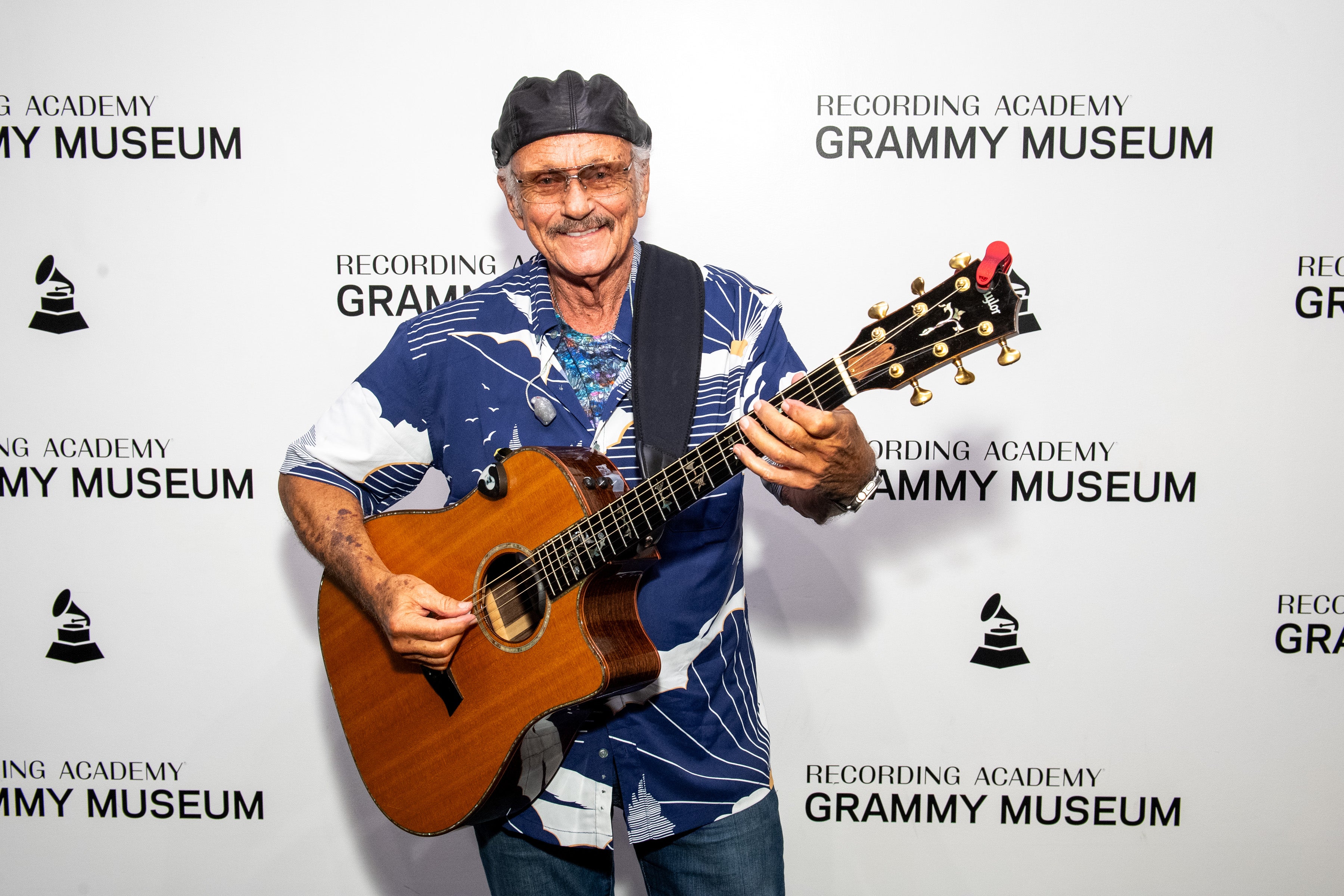 Jesse Colin Young at the Grammy Museum in Los Angeles, California in October 2023