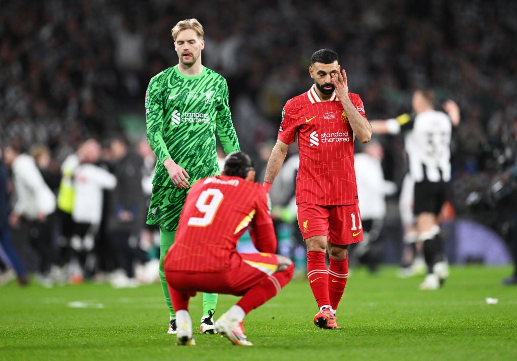 Liverpool byl bez života v porážce Newcastlu ve finále Carabao Cup