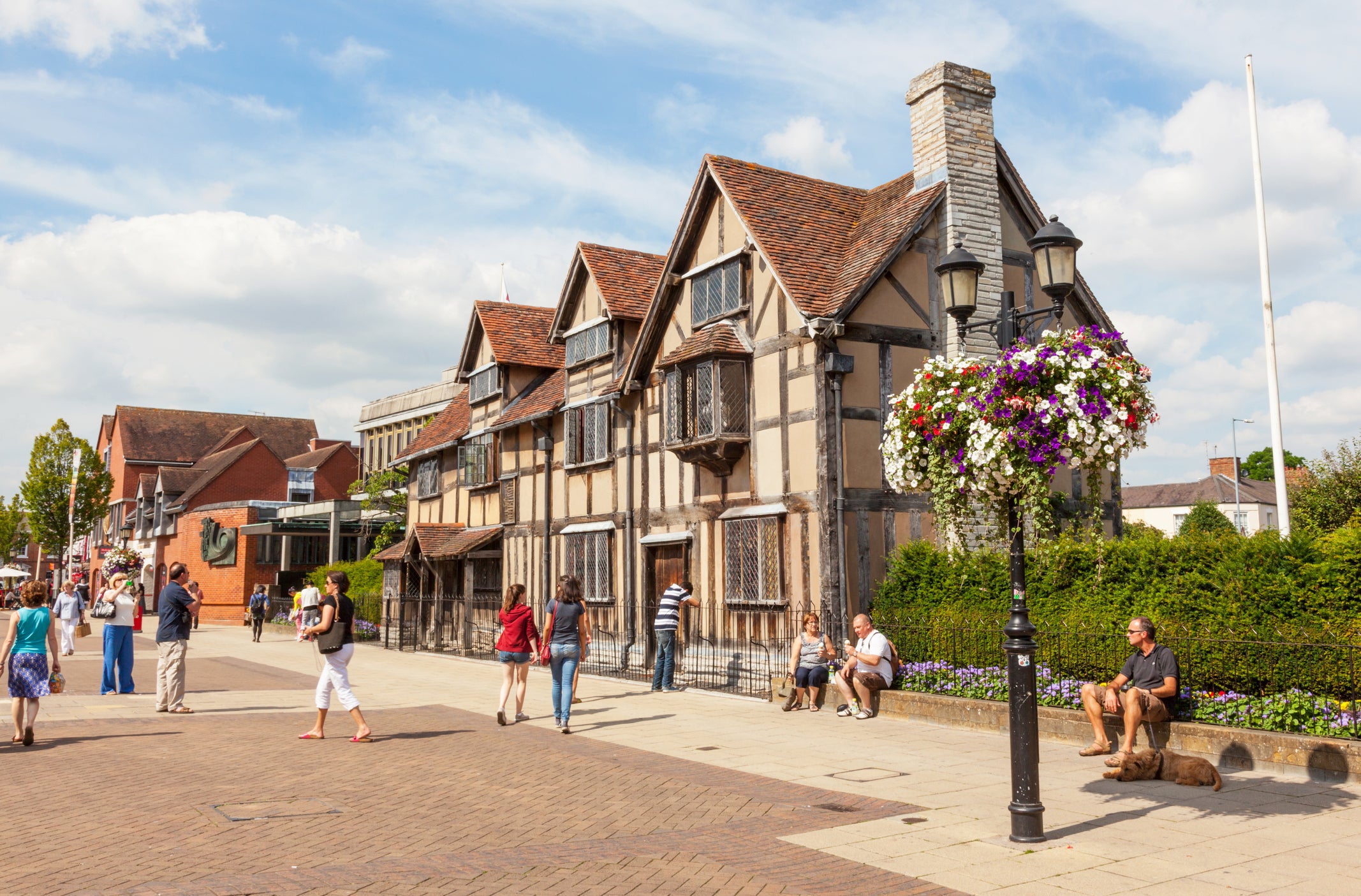 Stratford-upon-Avon is the real-life hometown of William Shakespeare