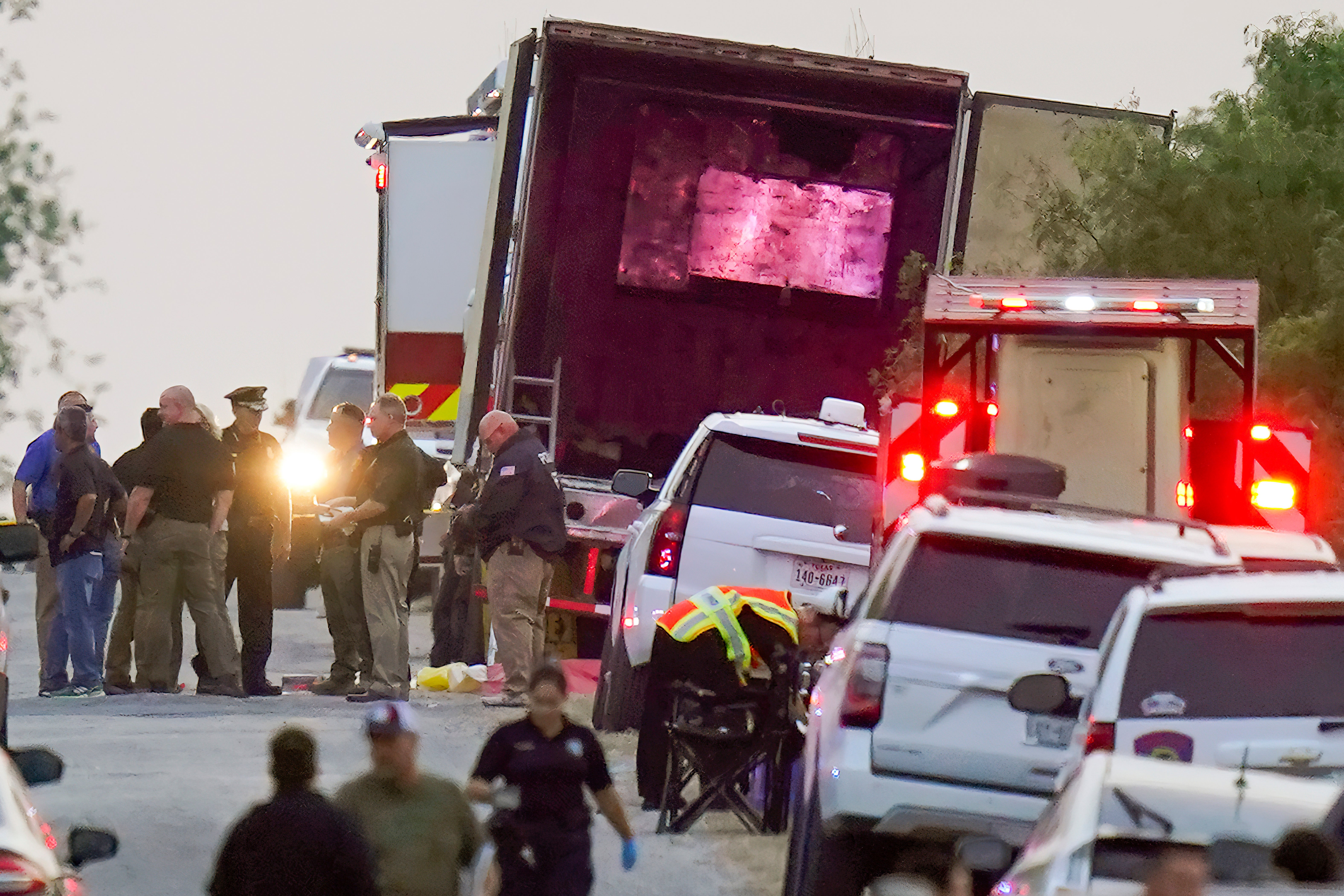 Migrant Deaths Tractor Trailer