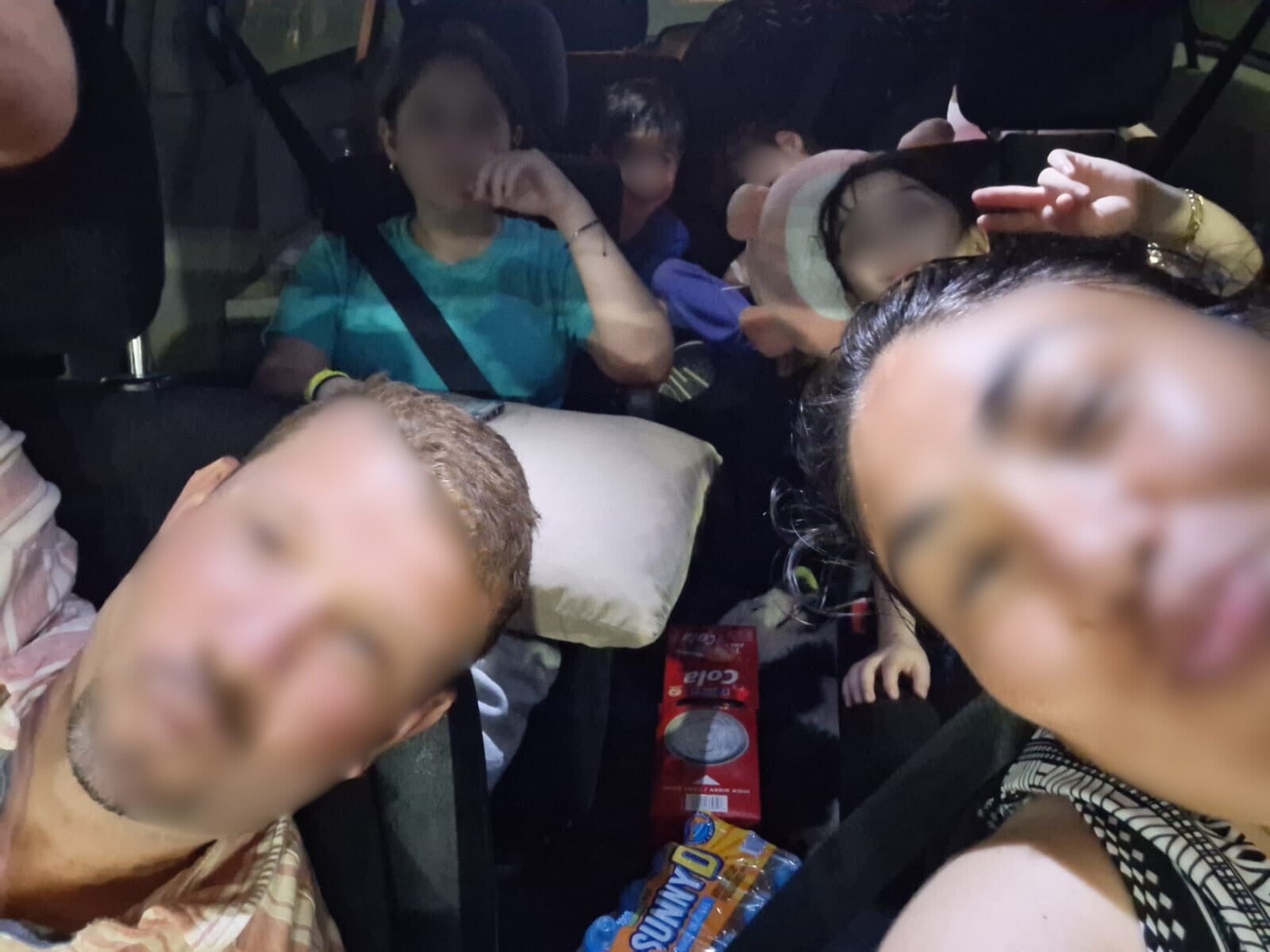 Maria and Juan Hernández García, pictured in happier times with their children in the car, have worked hard and are prominent members of their community. Their family detailed their lives and fight to get back to the U.S. in filings to the Department of Homeland Security