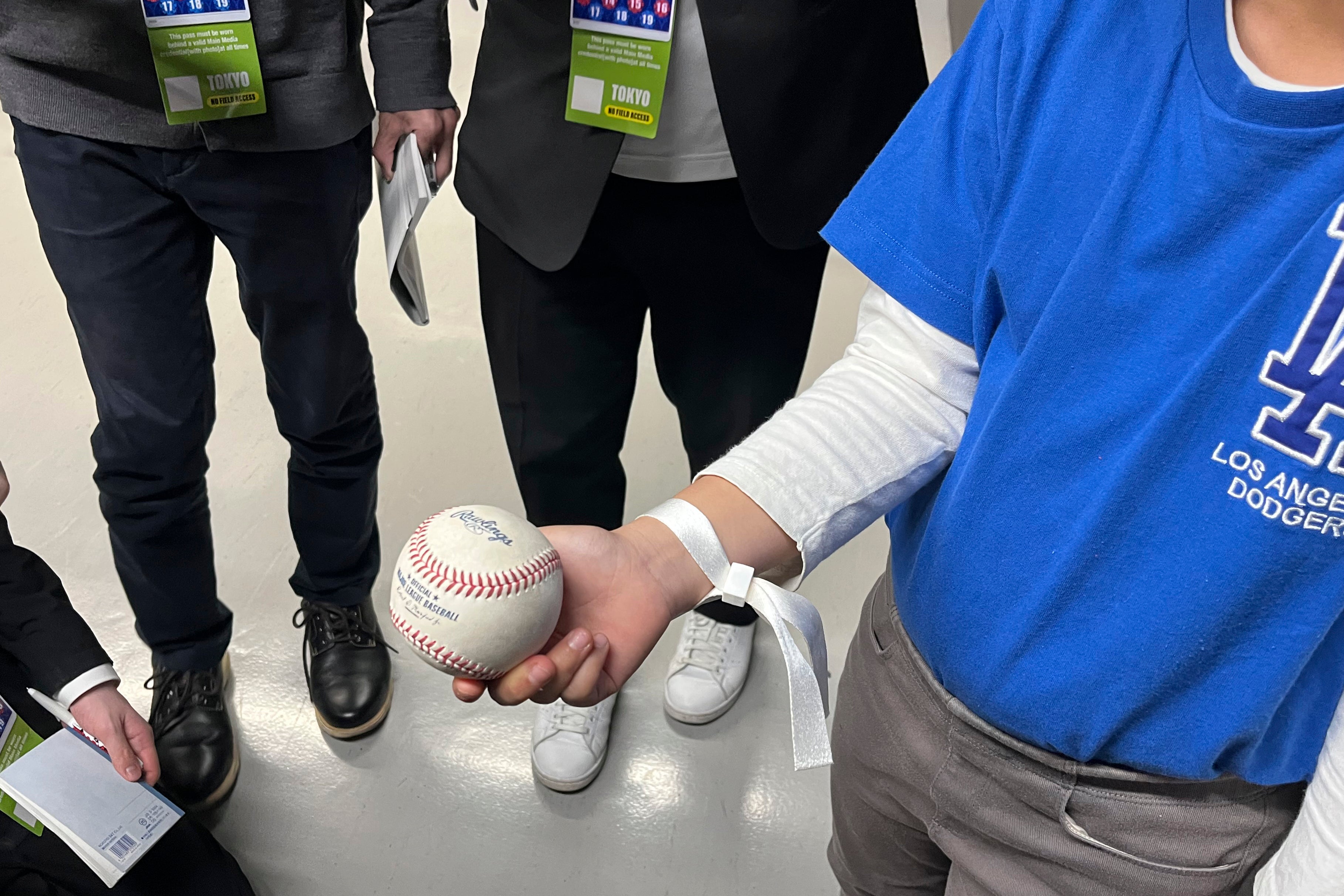 Japan Baseball Ohtani Homer Ball