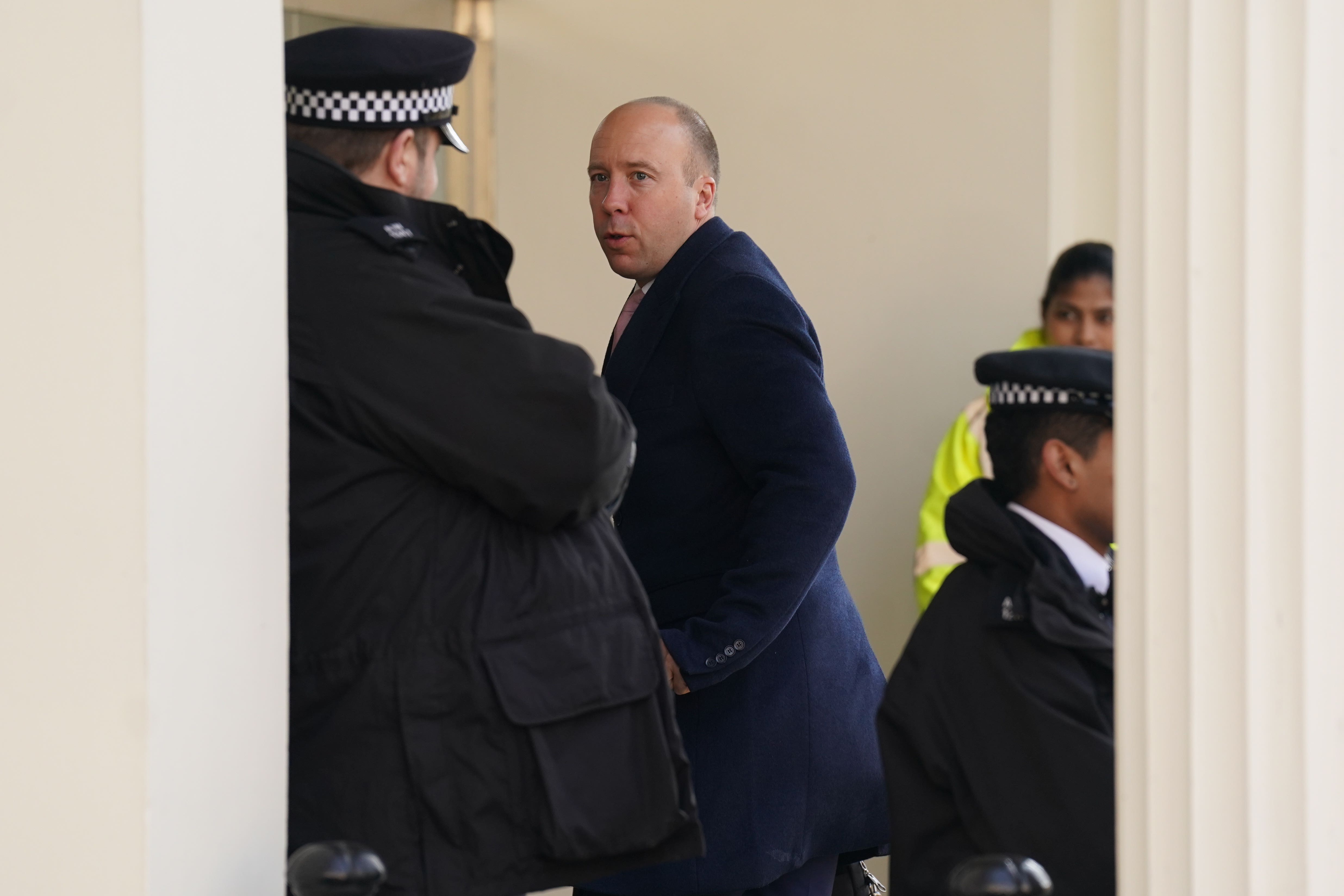 Former health secretary Matt Hancock was questioned about PPE (PA)