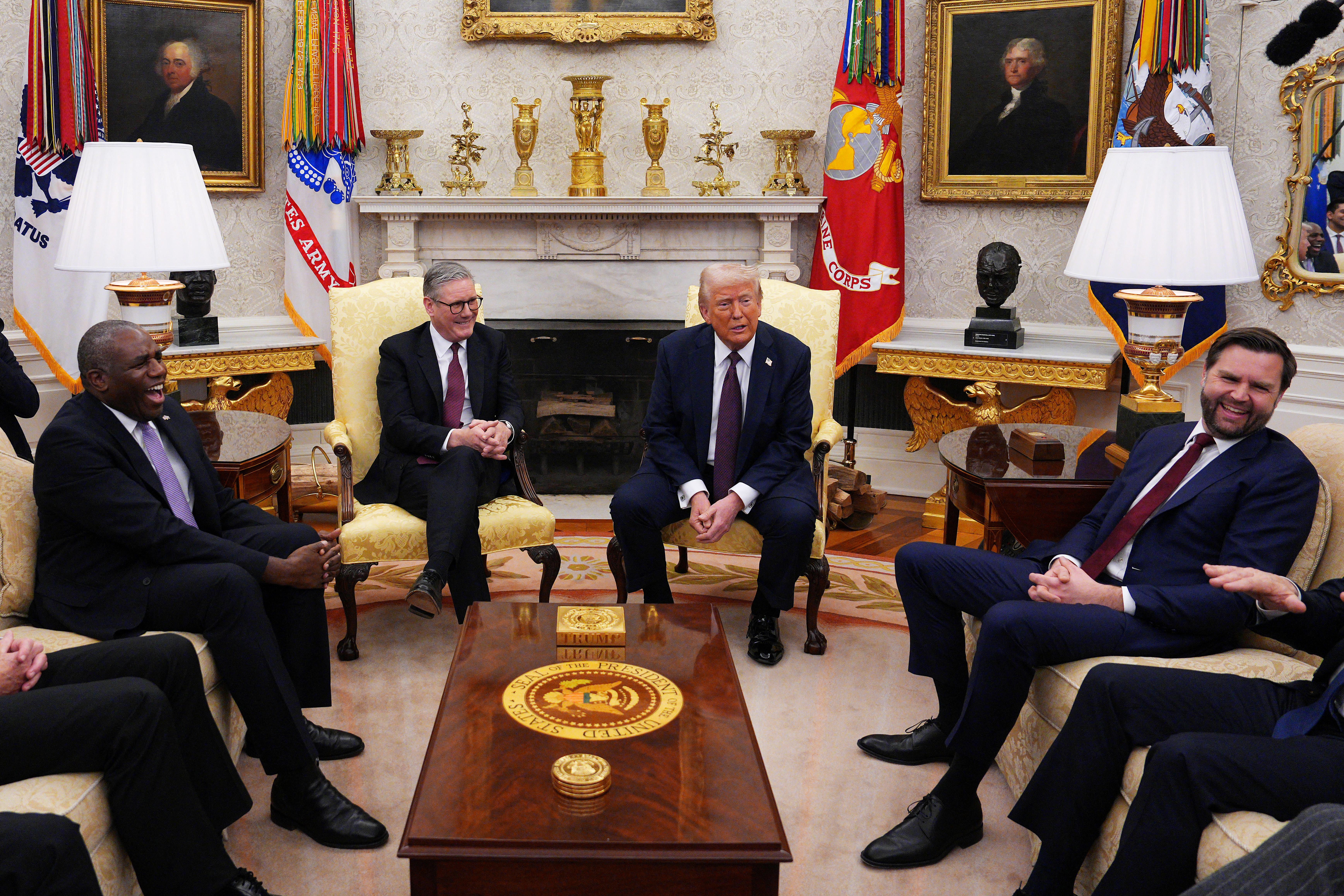 Starmer had a successful meeting with Trump in the White House