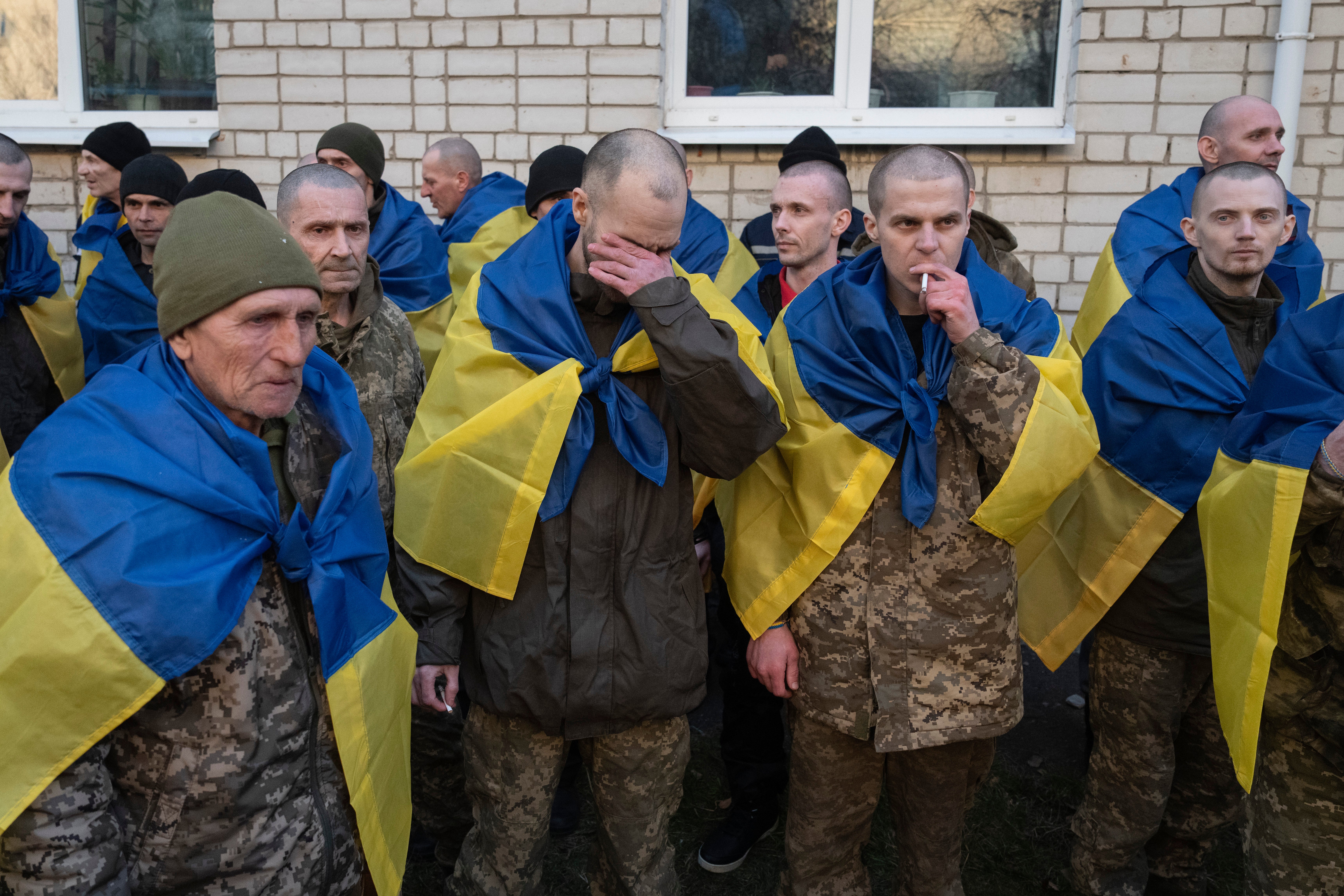 Russia Ukraine War Prisoners