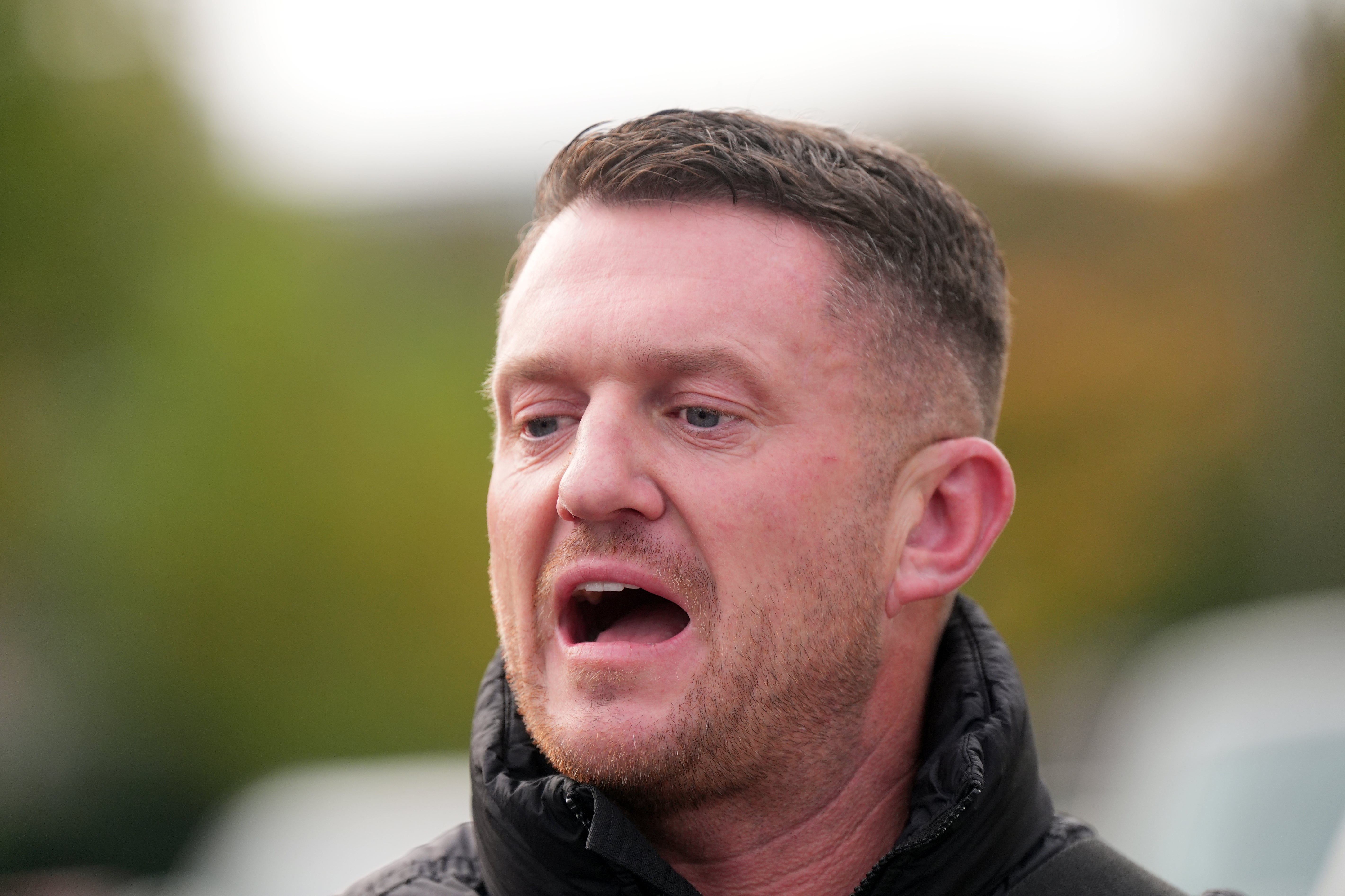 Robinson is serving an 18-month sentence at HMP Woodhill