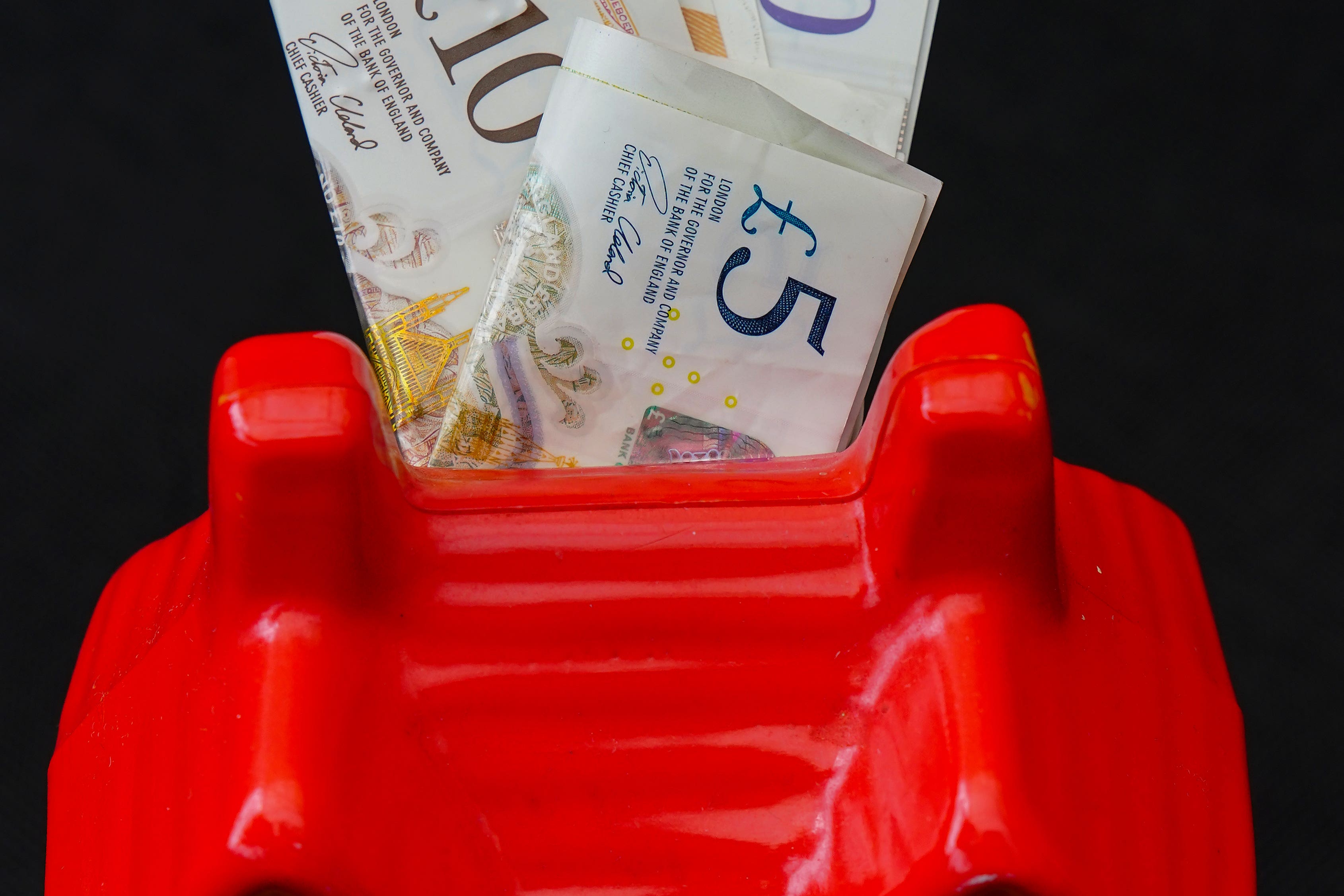 The Bank of England base rate was held at 4.5% on Thursday (Peter Byrne/PA)