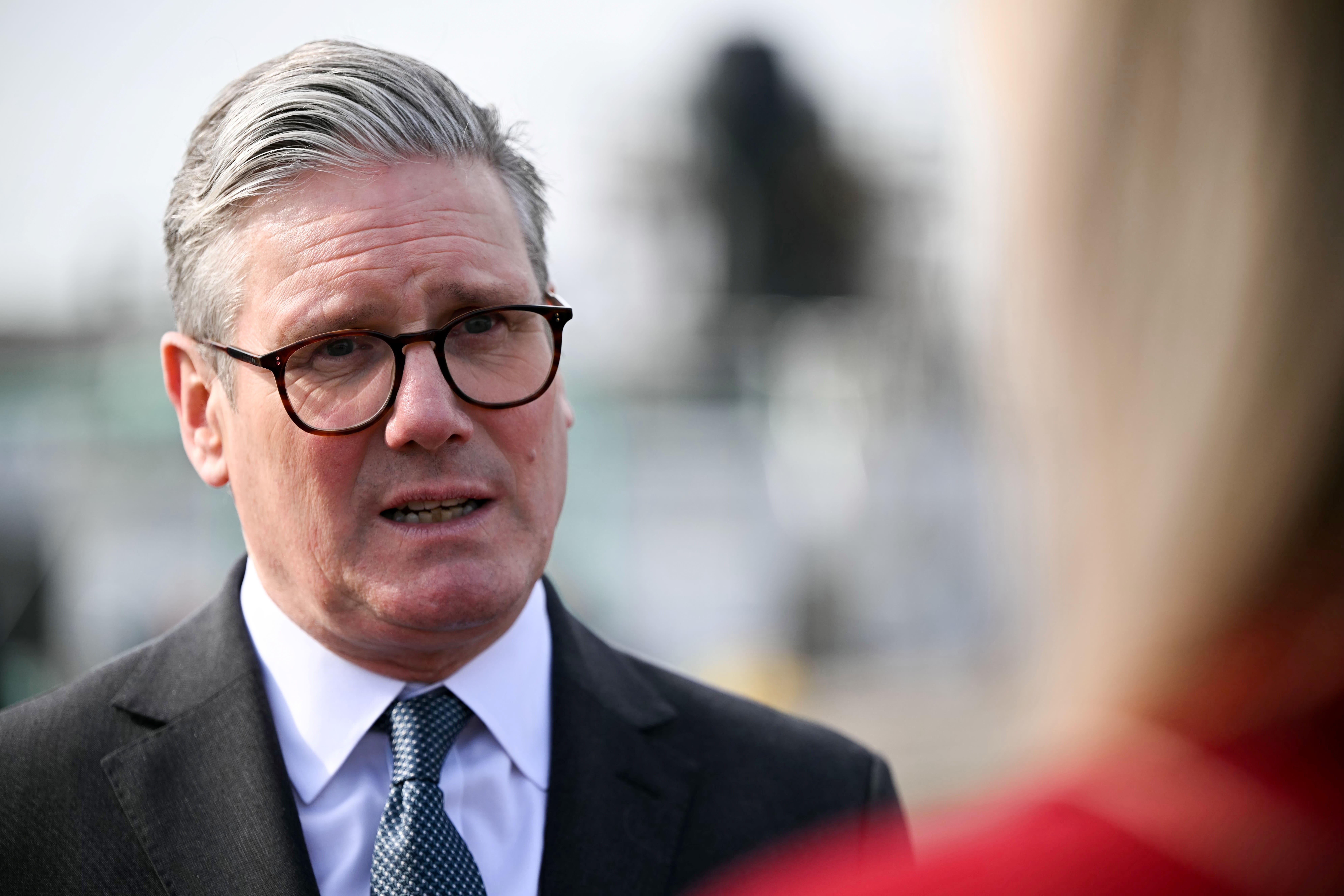 Prime Minister Sir Keir Starmer said Vladimir Putin would breach a peace deal unless security arrangements were in place (Oli Scarff/PA)