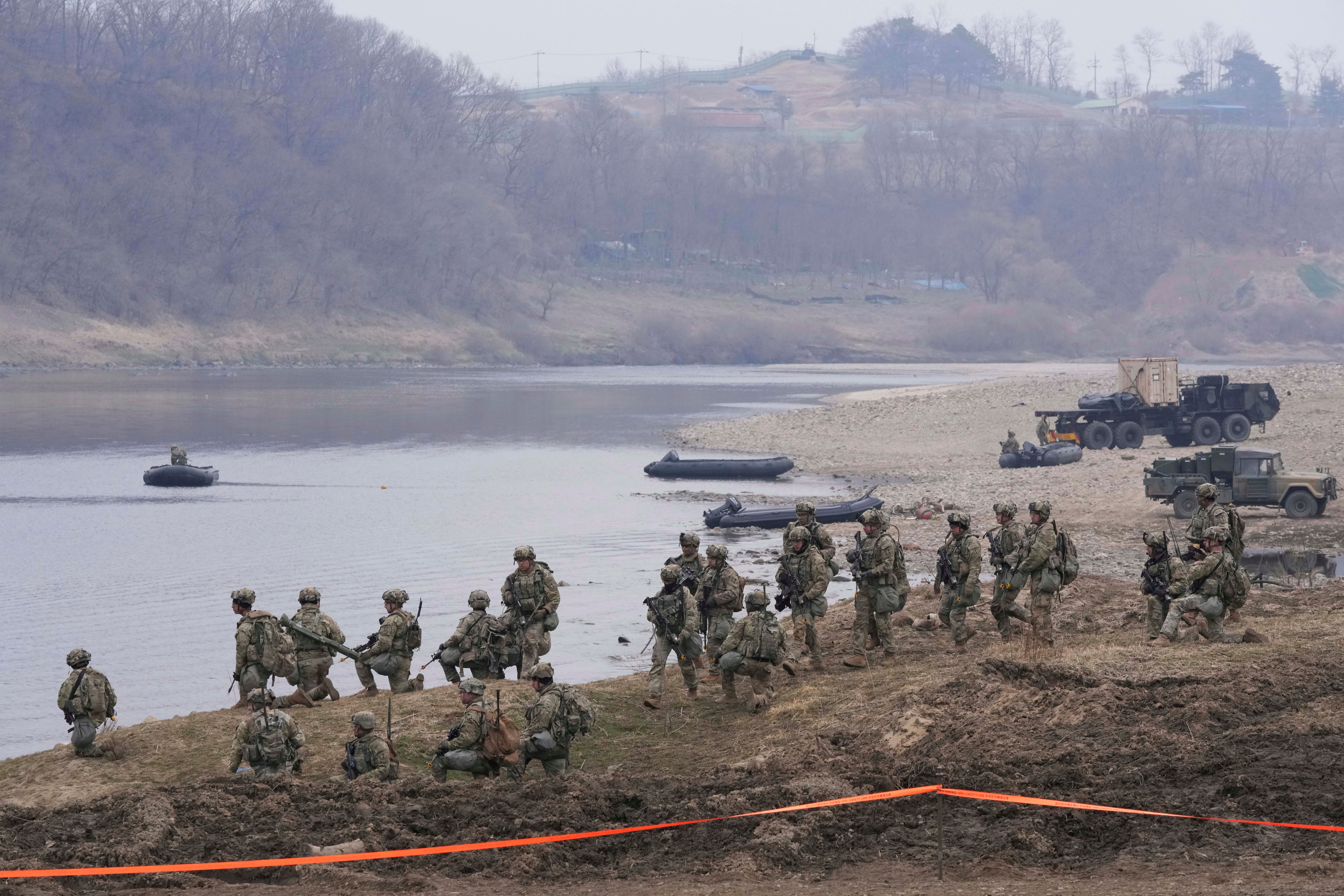 South Korea US Military Exercise