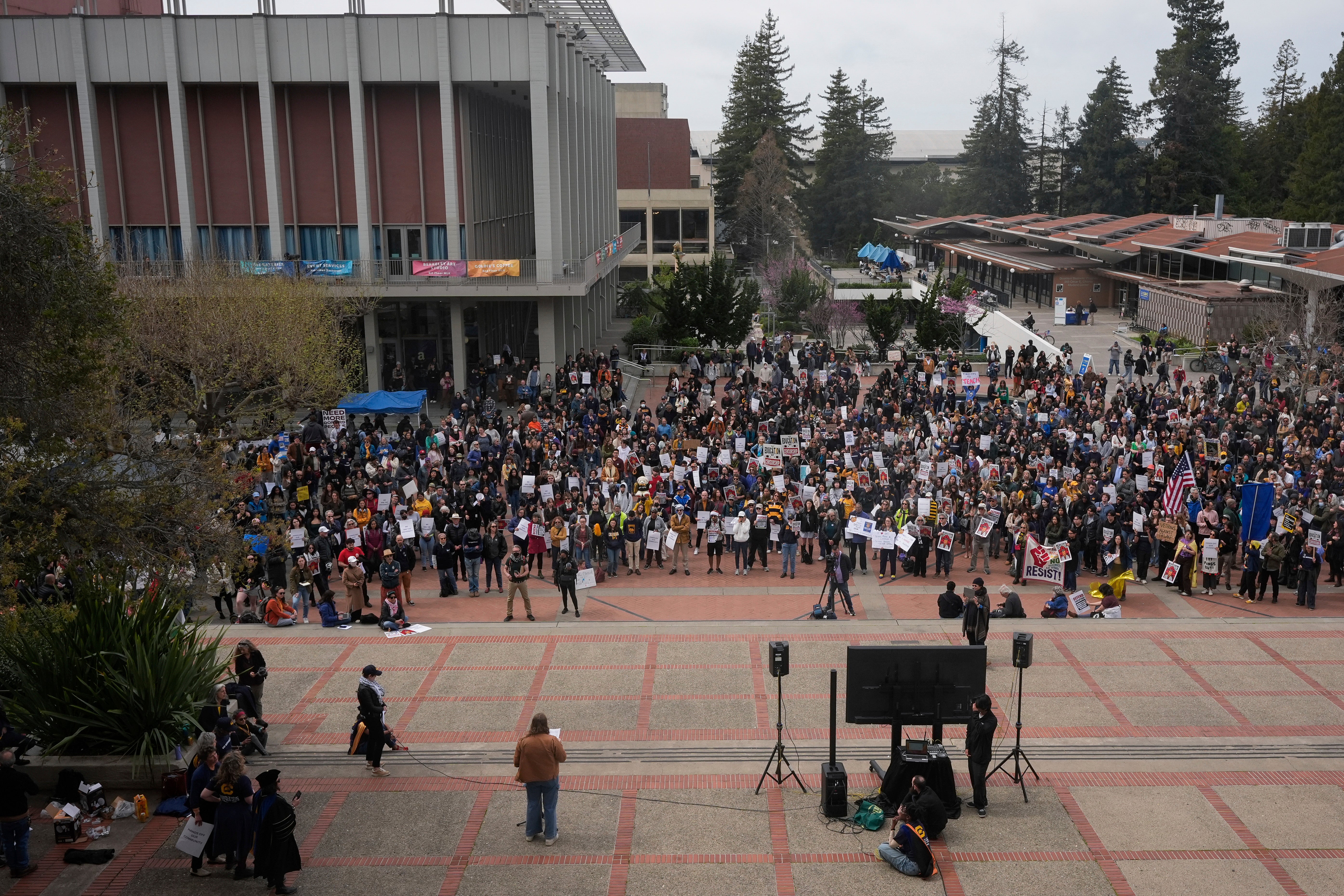 Berkeley Faculty Protest