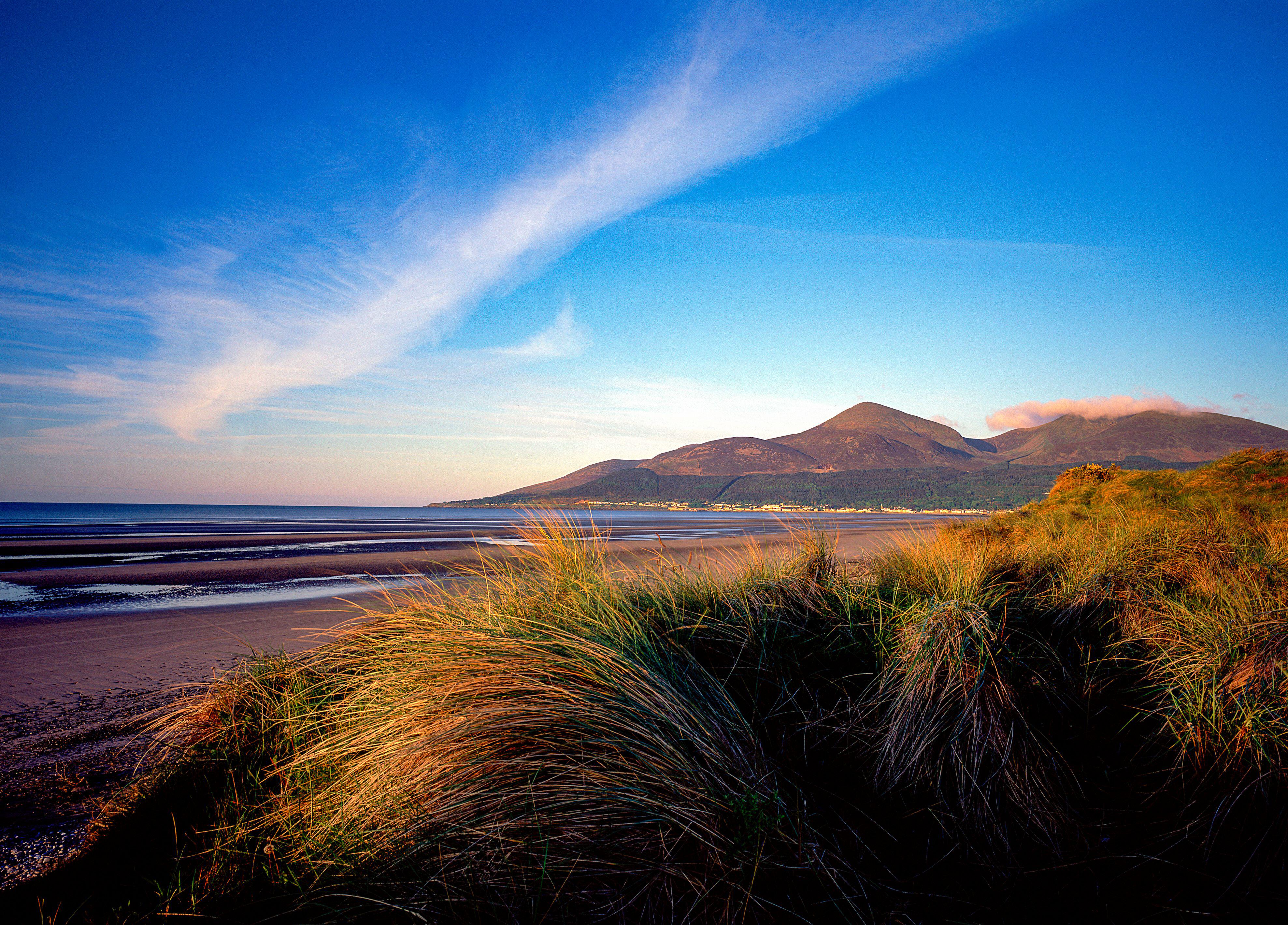 The Mountains of Mourne from Murlough Nature reserve Newcastle, County Down, Northern Ireland (Alamy/PA)
