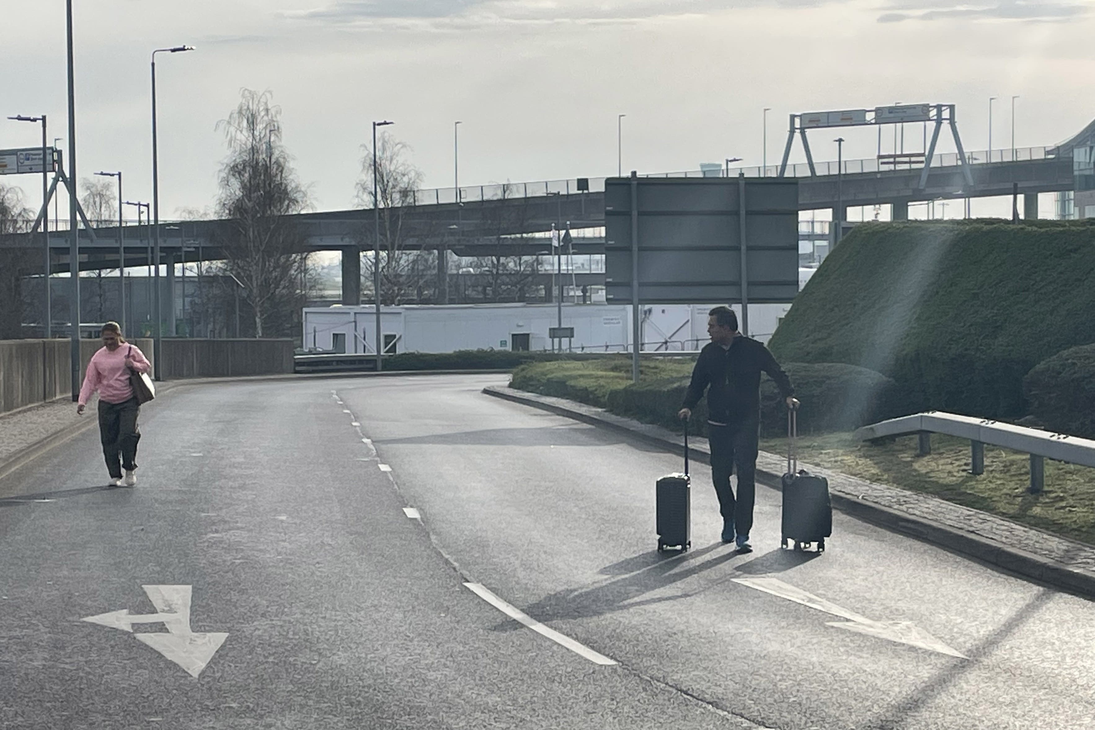 More than 1,300 flights to and from Heathrow Airport will be disrupted on Friday due to the closure of the airport following a fire at the North Hyde electrical substation last night (Mathilde Grandjean/PA)