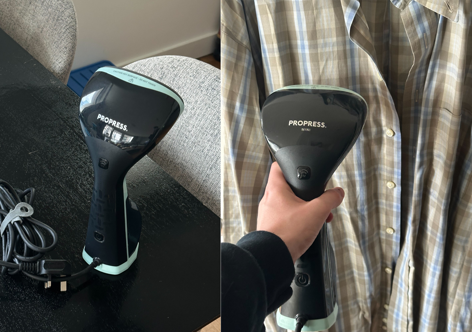 You can use steamers on upholstery as well as clothes