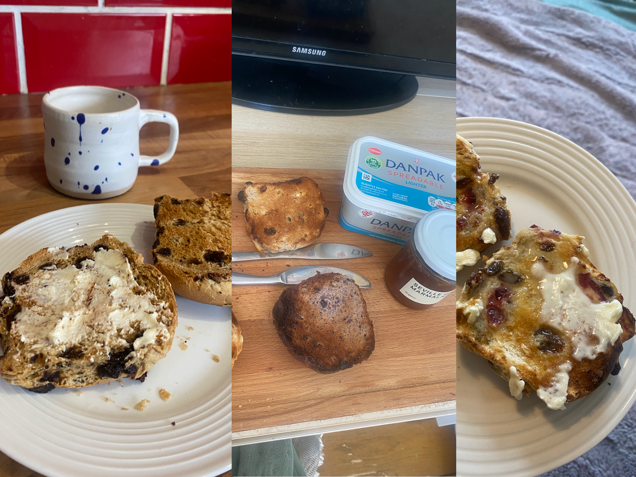 I've had a hot cross bun practically every single morning for the last two months