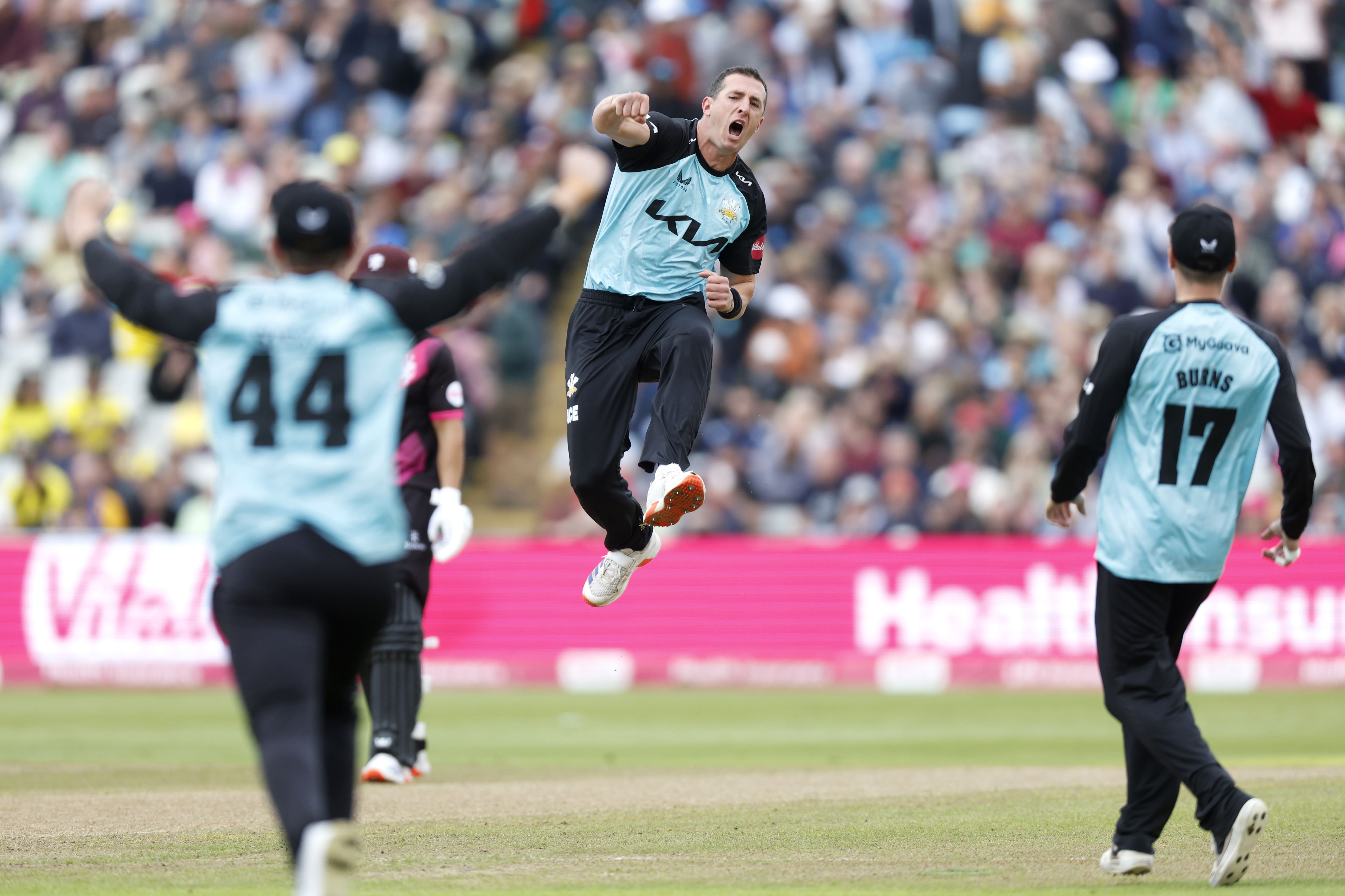 Dan Worrall is focused on Surrey and not a potential England call-up (Nigel French/PA)