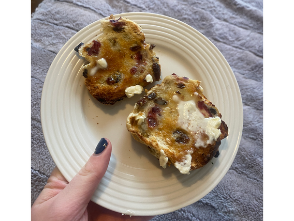 Berry testing hot cross bun indybest