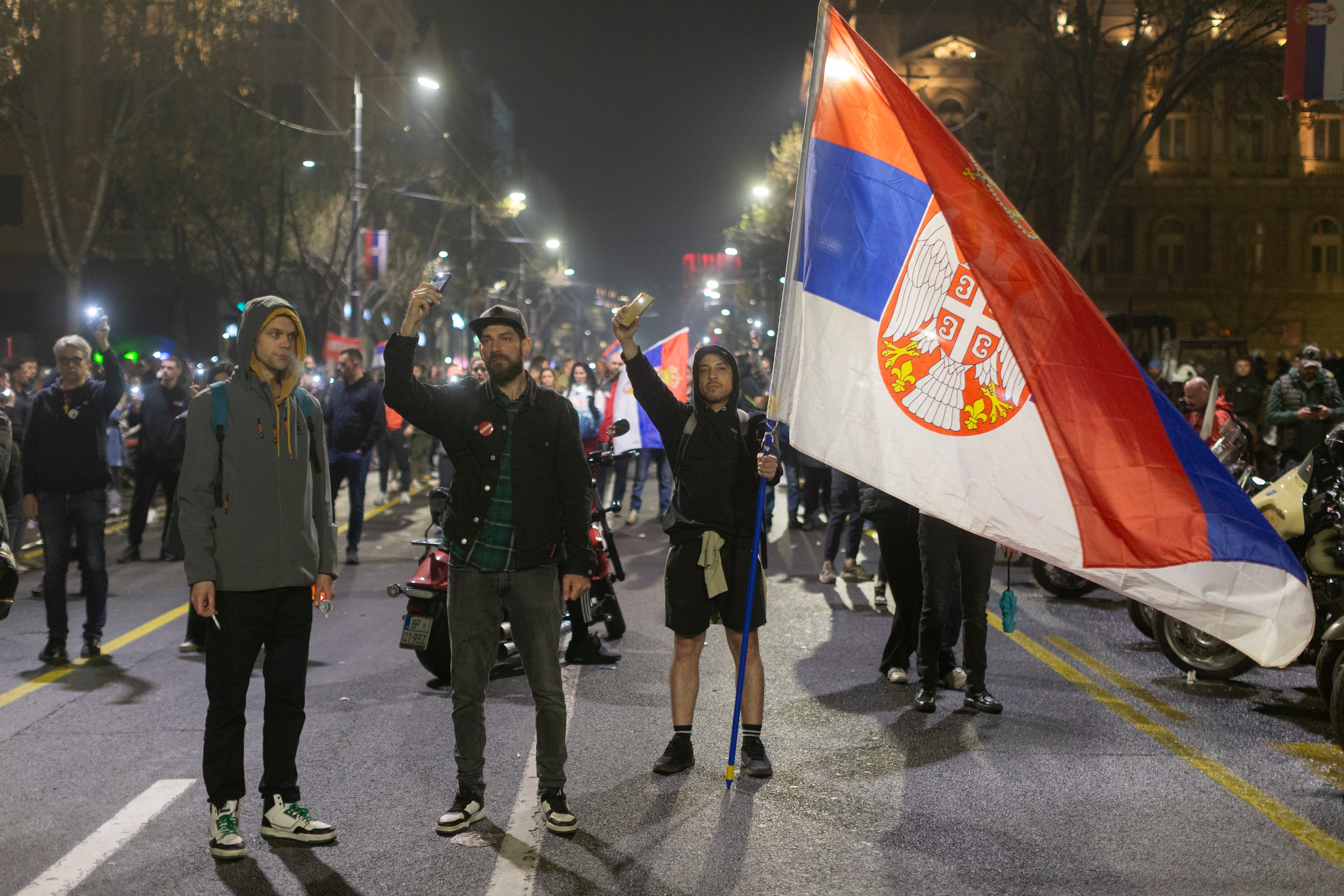 Serbia Protests Tensions