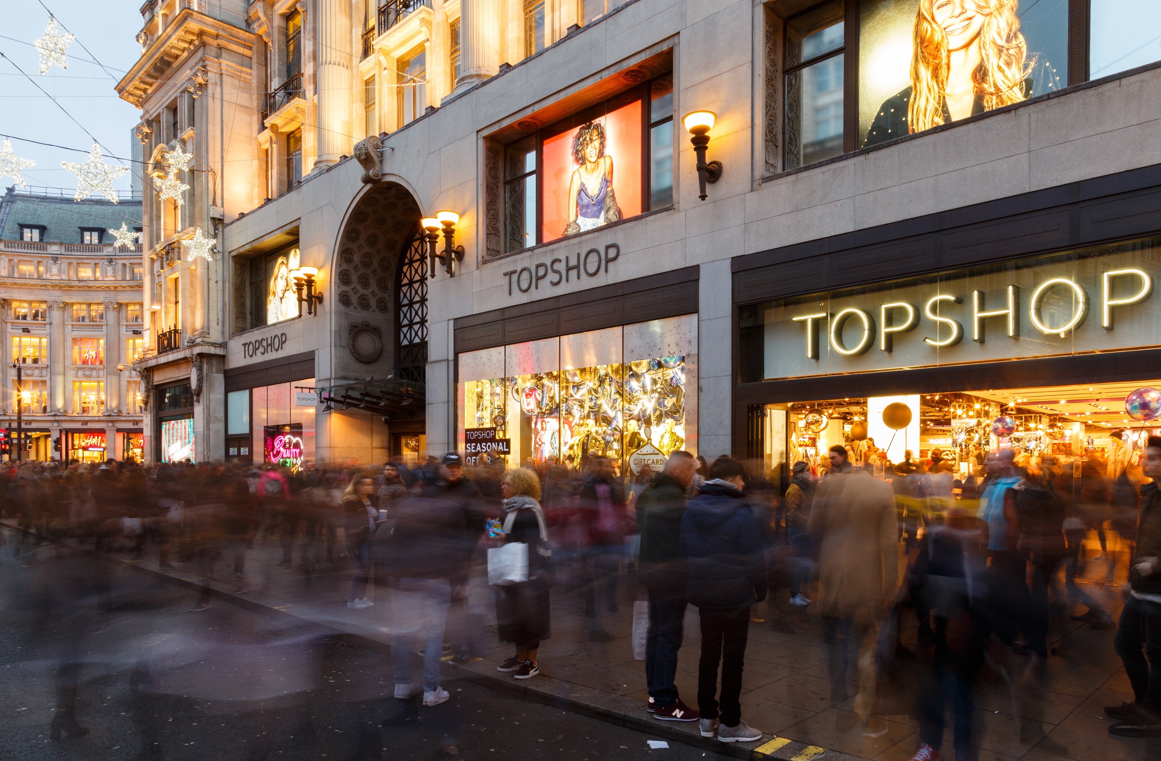 Topshop’s Oxford Circus flagship was the site of many a fashion pilgrimage