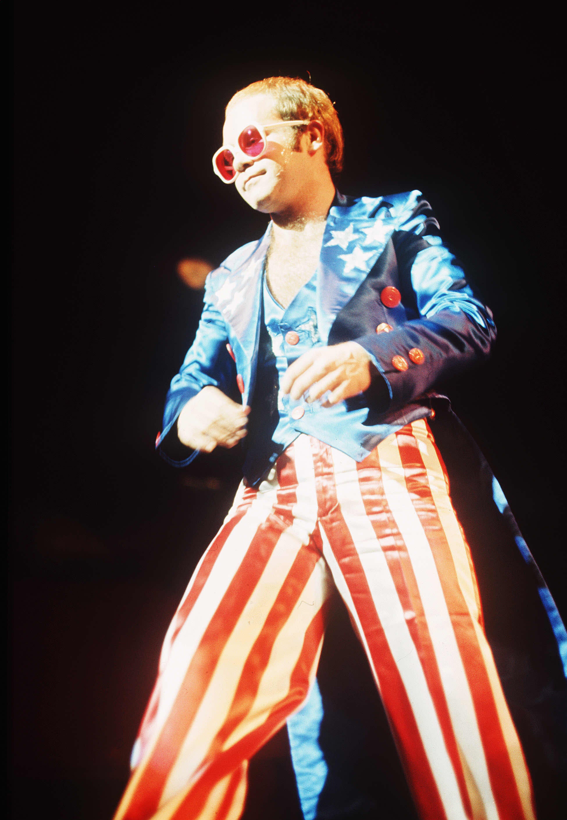Pinball Wizard: Elton John’s role in ‘Tommy’ consisted mostly of staying upright on ginormous stilts
