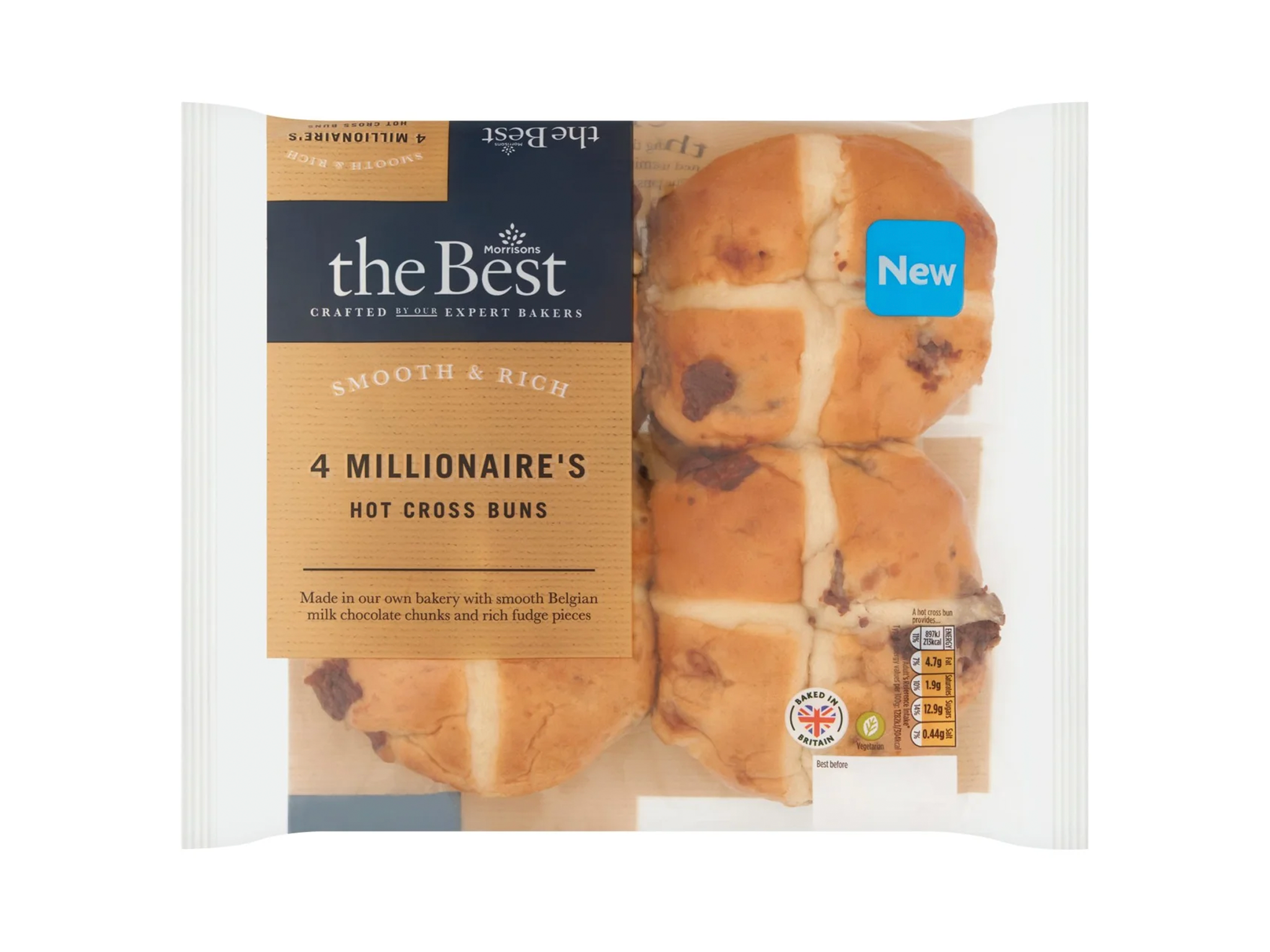 Morrisons hot cross bun indybest