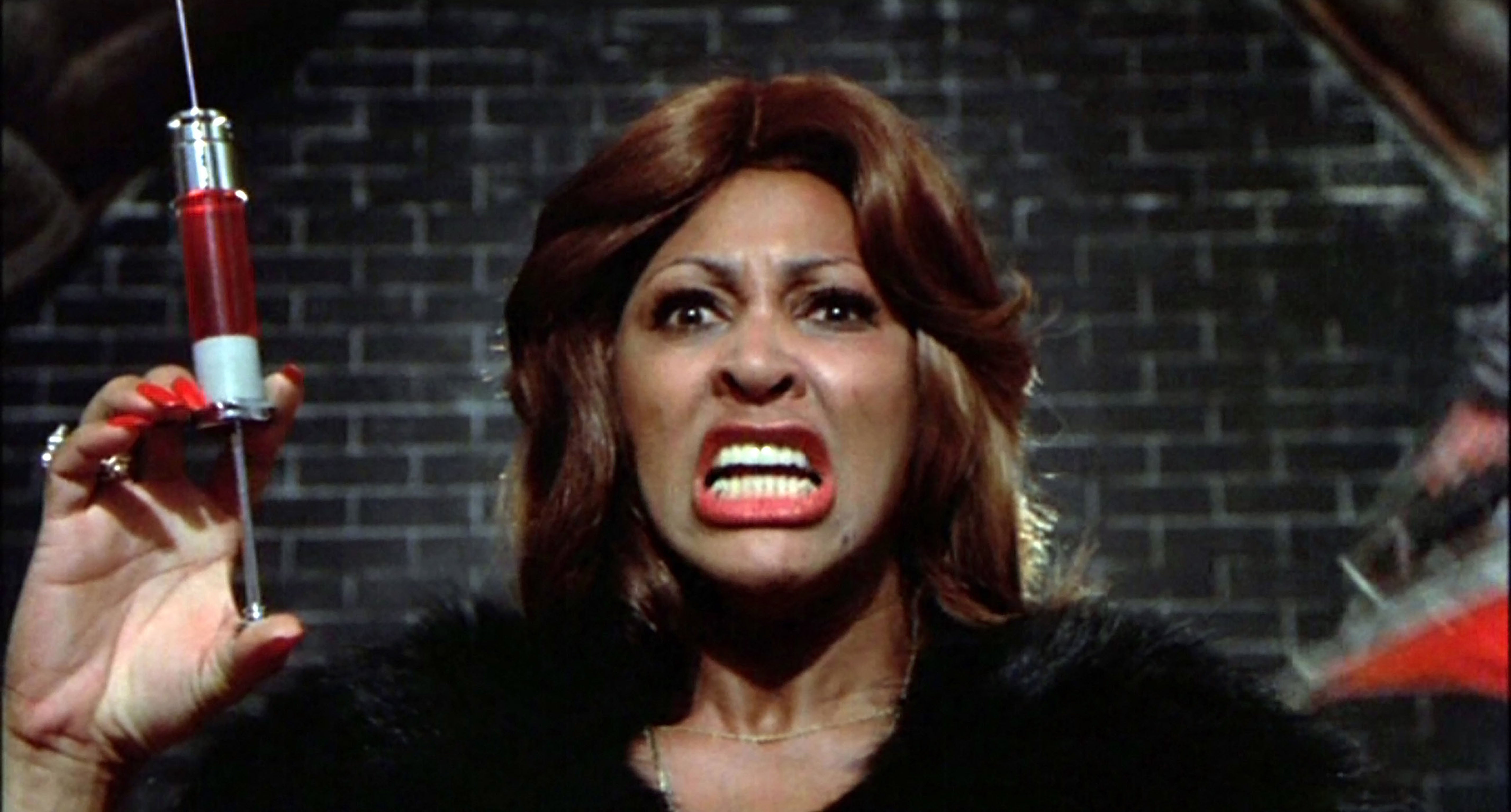 Scream queen: Tina Turner reportedly beat out David Bowie and Mick Jagger to play the film’s Acid Queen