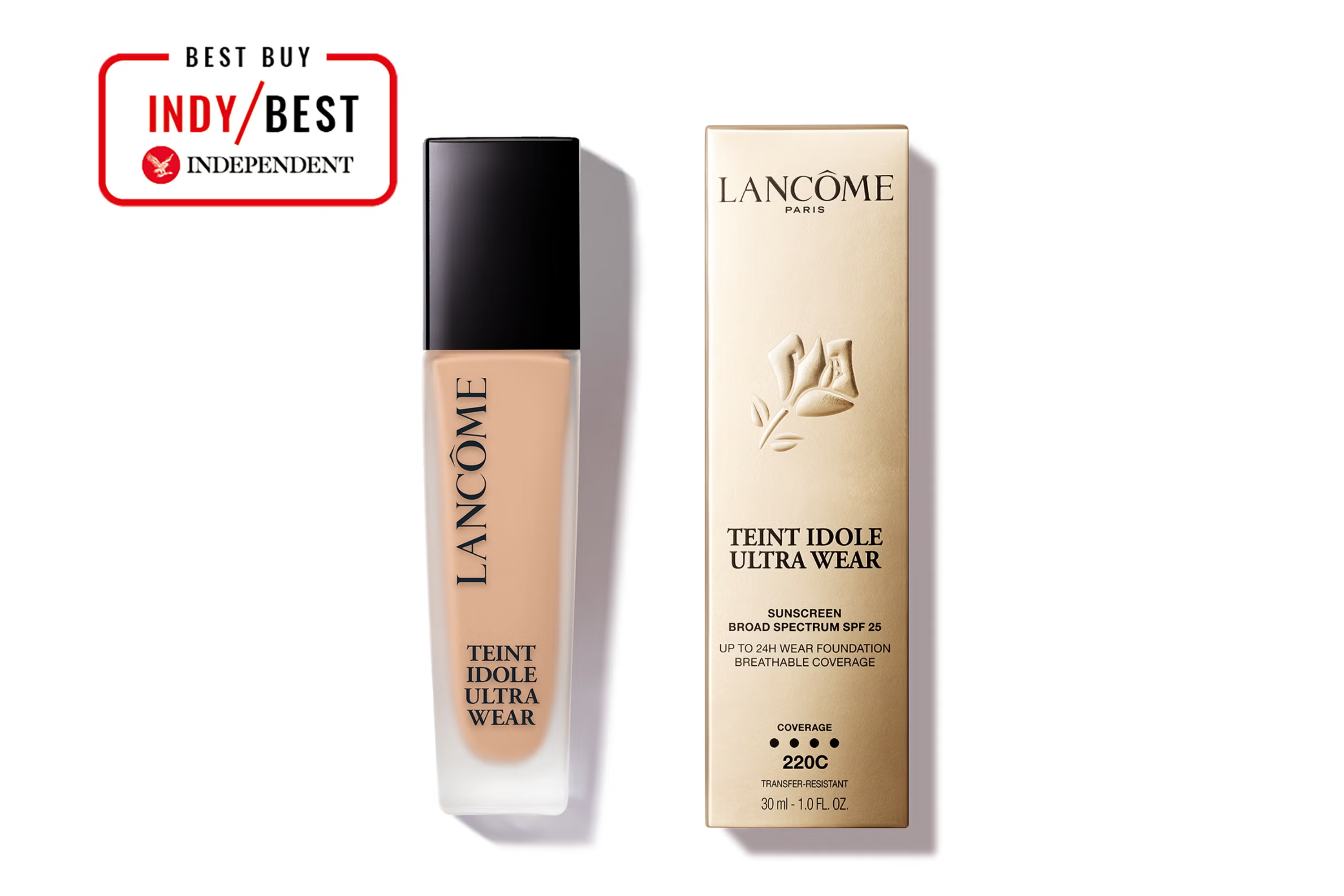 Lancôme's foundation came out top in our writer's review
