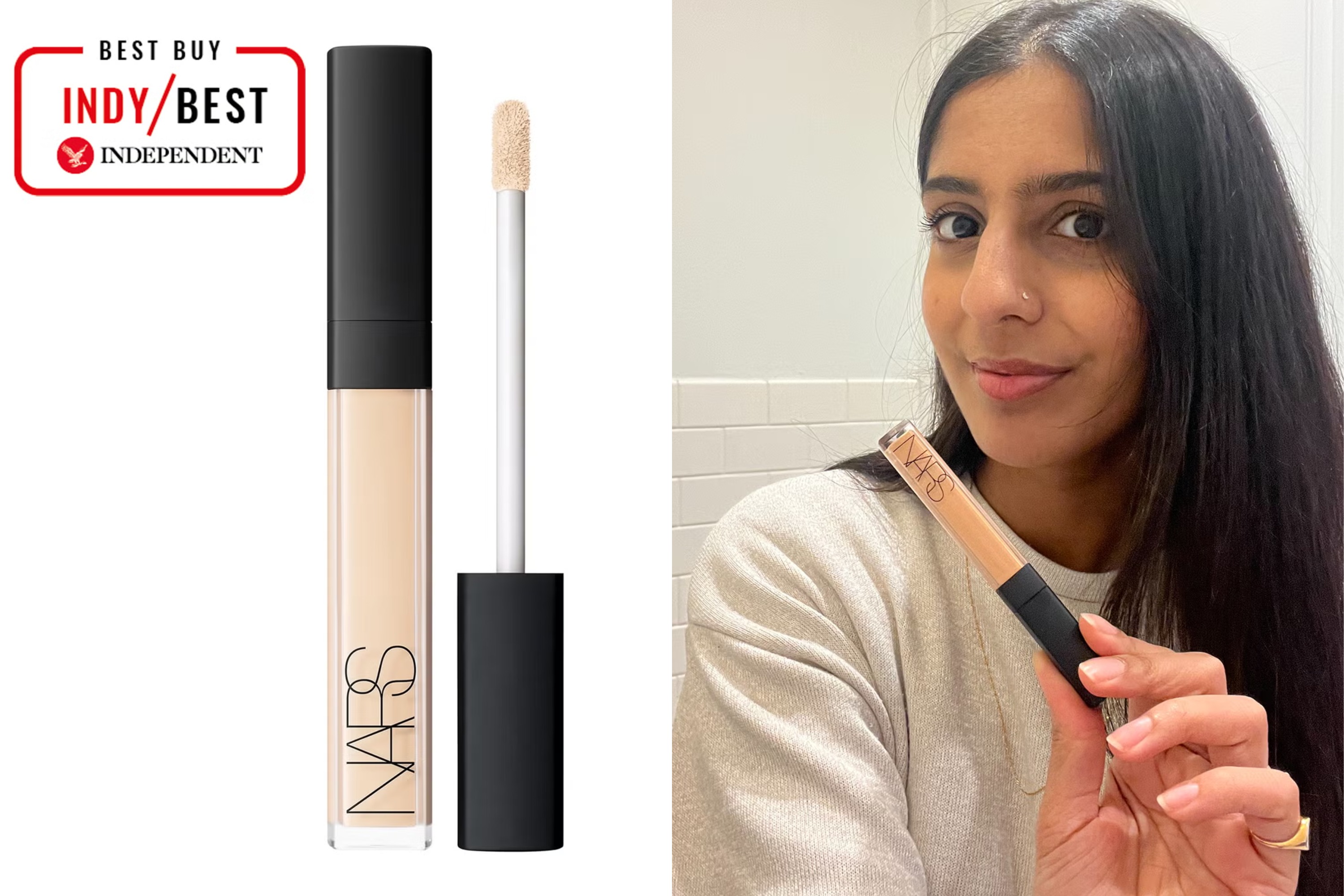 Our beauty writer wowed at the versatility of Nars’s concealer
