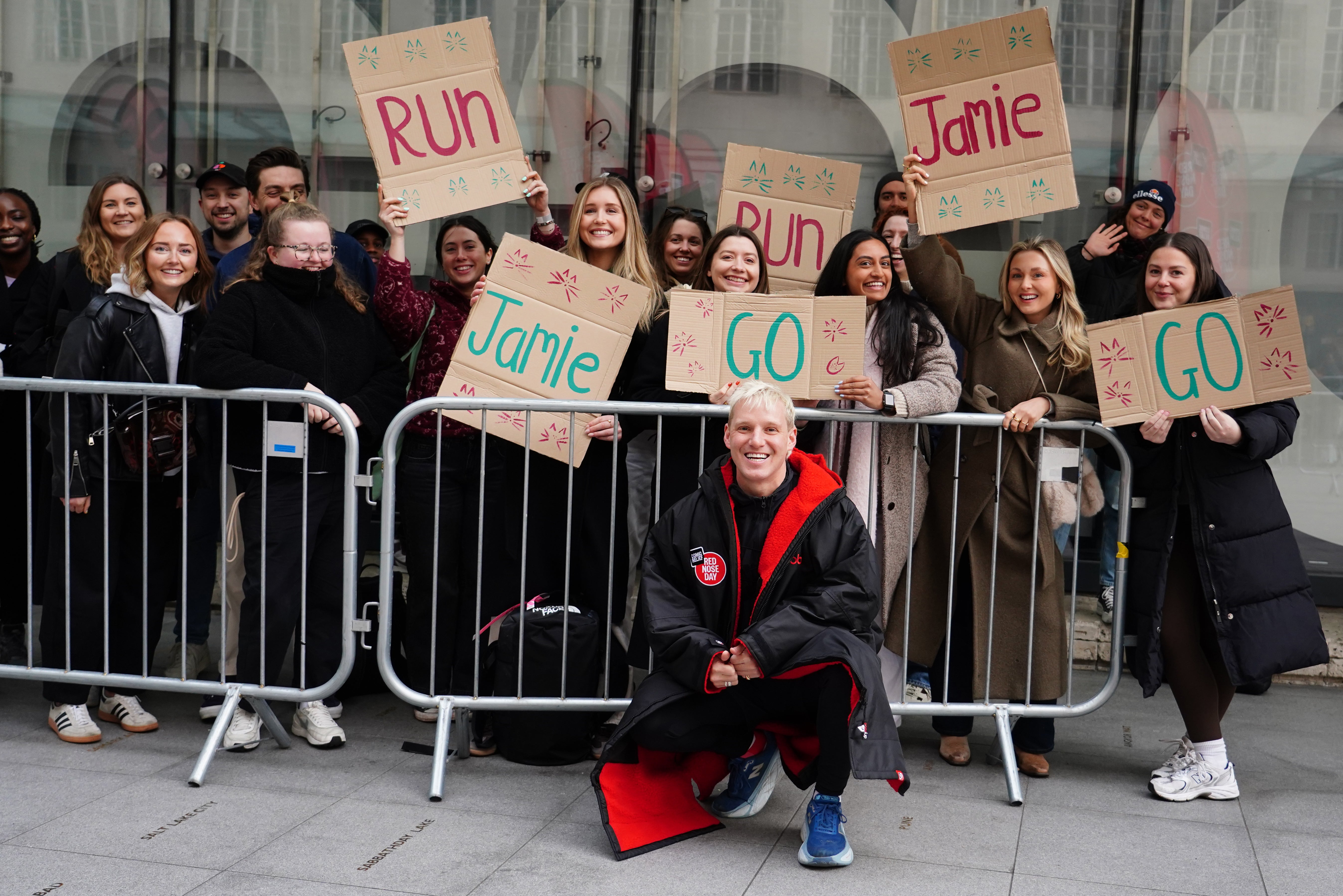 Jamie Laing on his ultra marathon stint for Comic Relief
