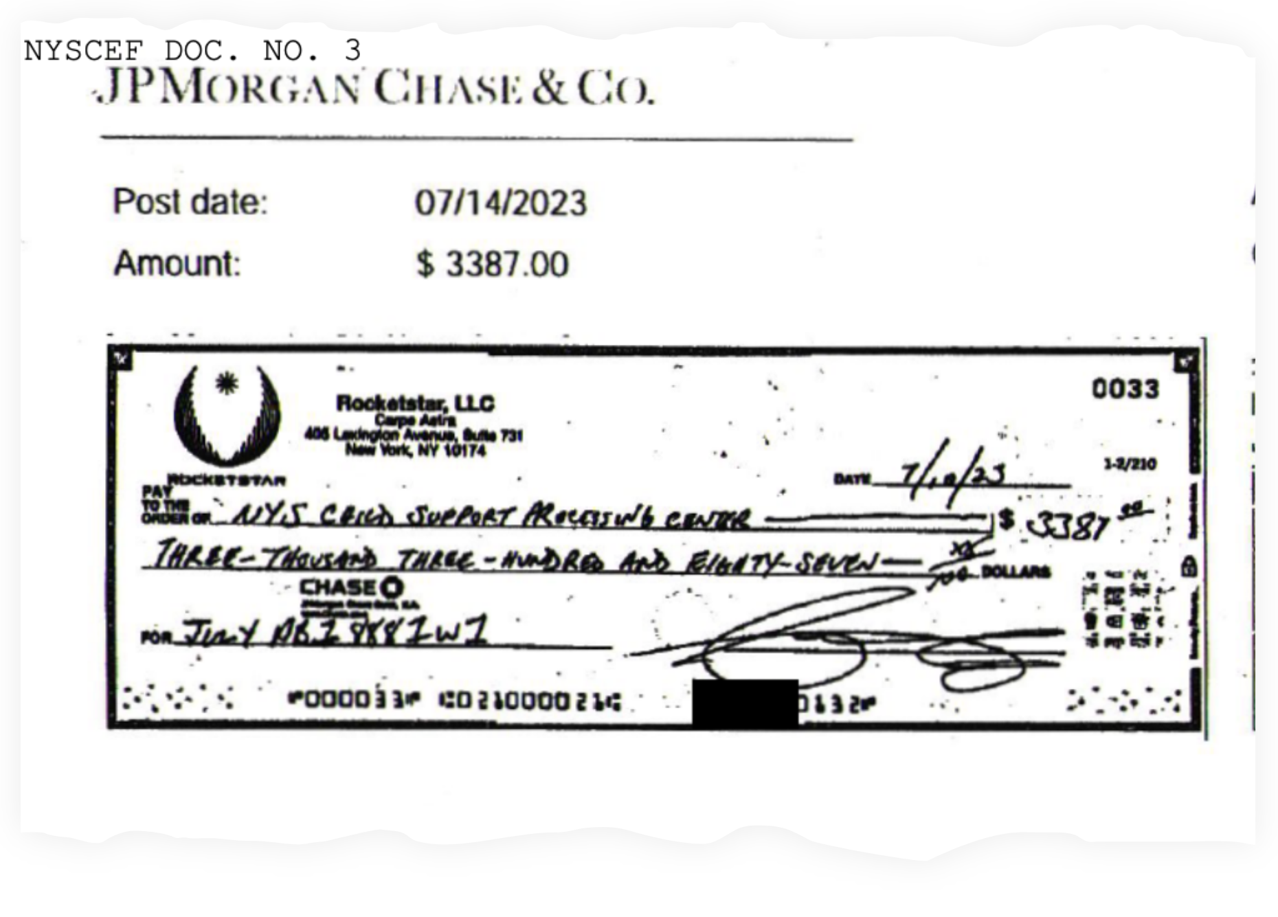 RocketStar CEO Christopher Craddock used investor funds to make child support payments on behalf of an executive at a company he sought to acquire, according to Michael Mojtahedi's lawsuit