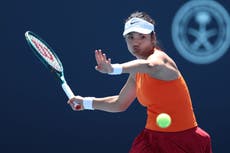 Emma Raducanu stuns Emma Navarro in Miami Open thriller - as it happened