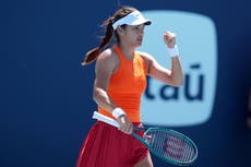 Emma Raducanu beats eighth seed Emma Navarro in gruelling clash at Miami Open