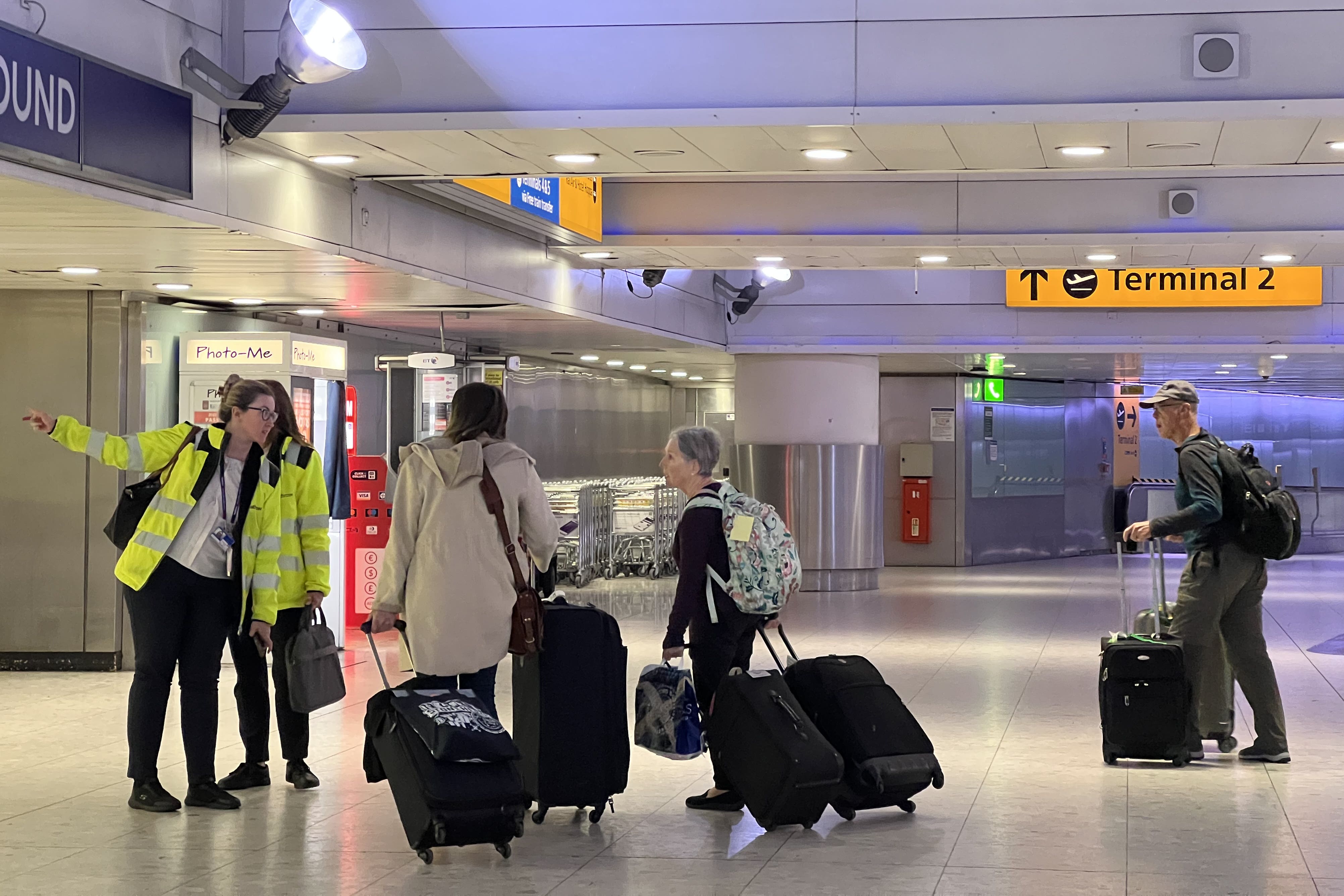 Around 300,000 passengers had their travel plans disrupted at Heathrow