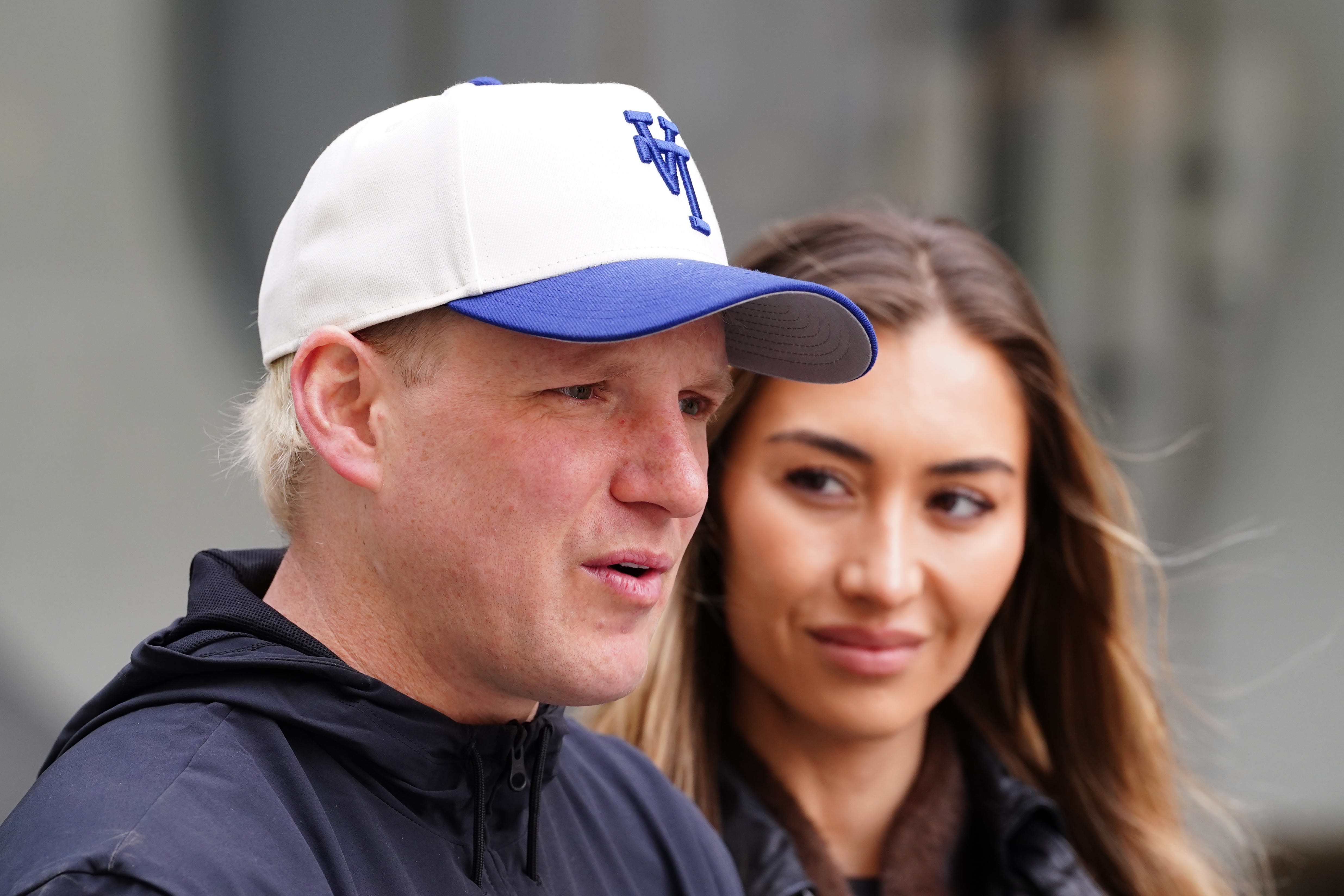 Radio 1 presenter Jamie Laing and his wife Sophie Habboo