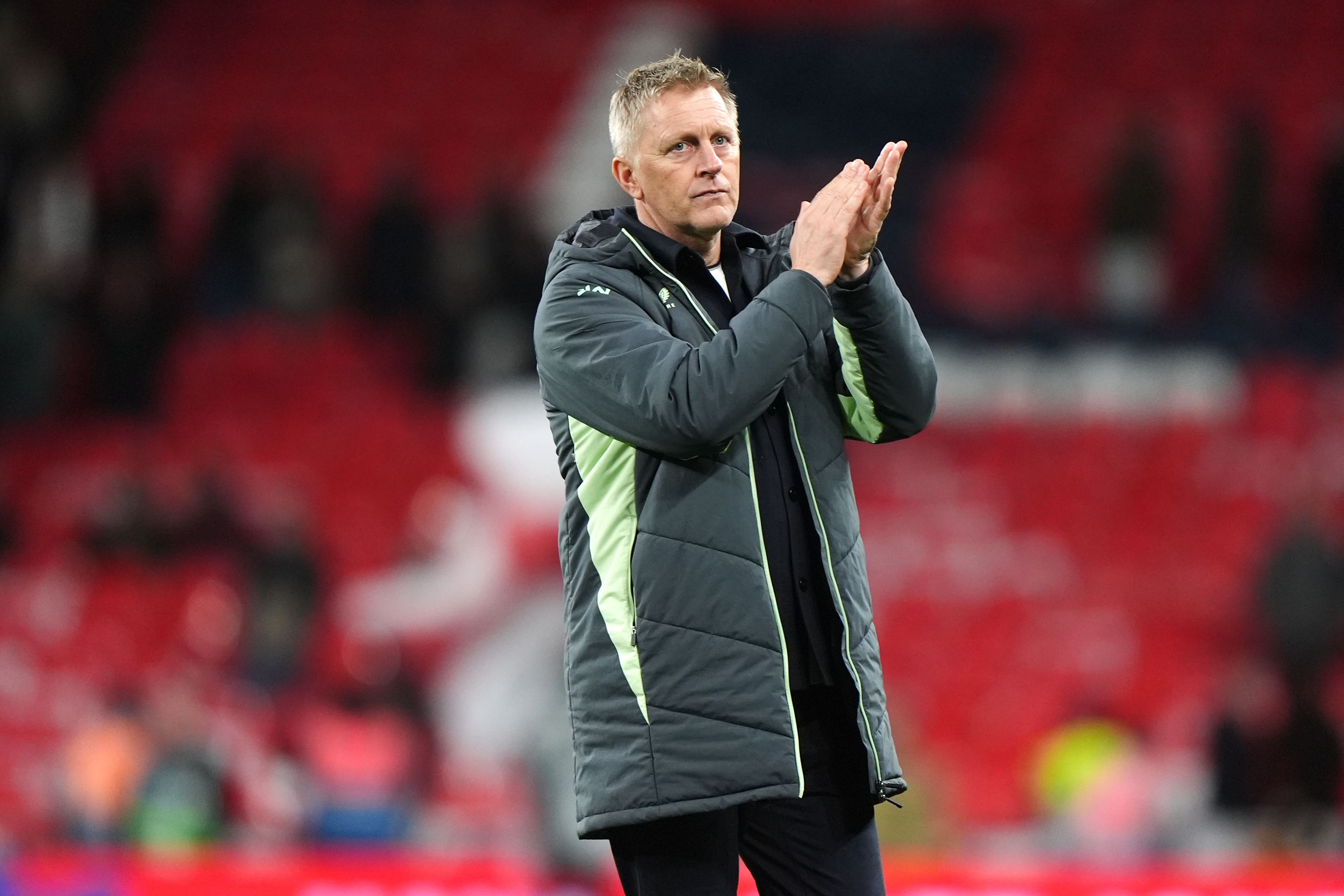 Heimir Hallgrimsson is hoping to secure the Republic of Ireland’s Nations League B status against Bulgaria (Bradley Collyer/PA)