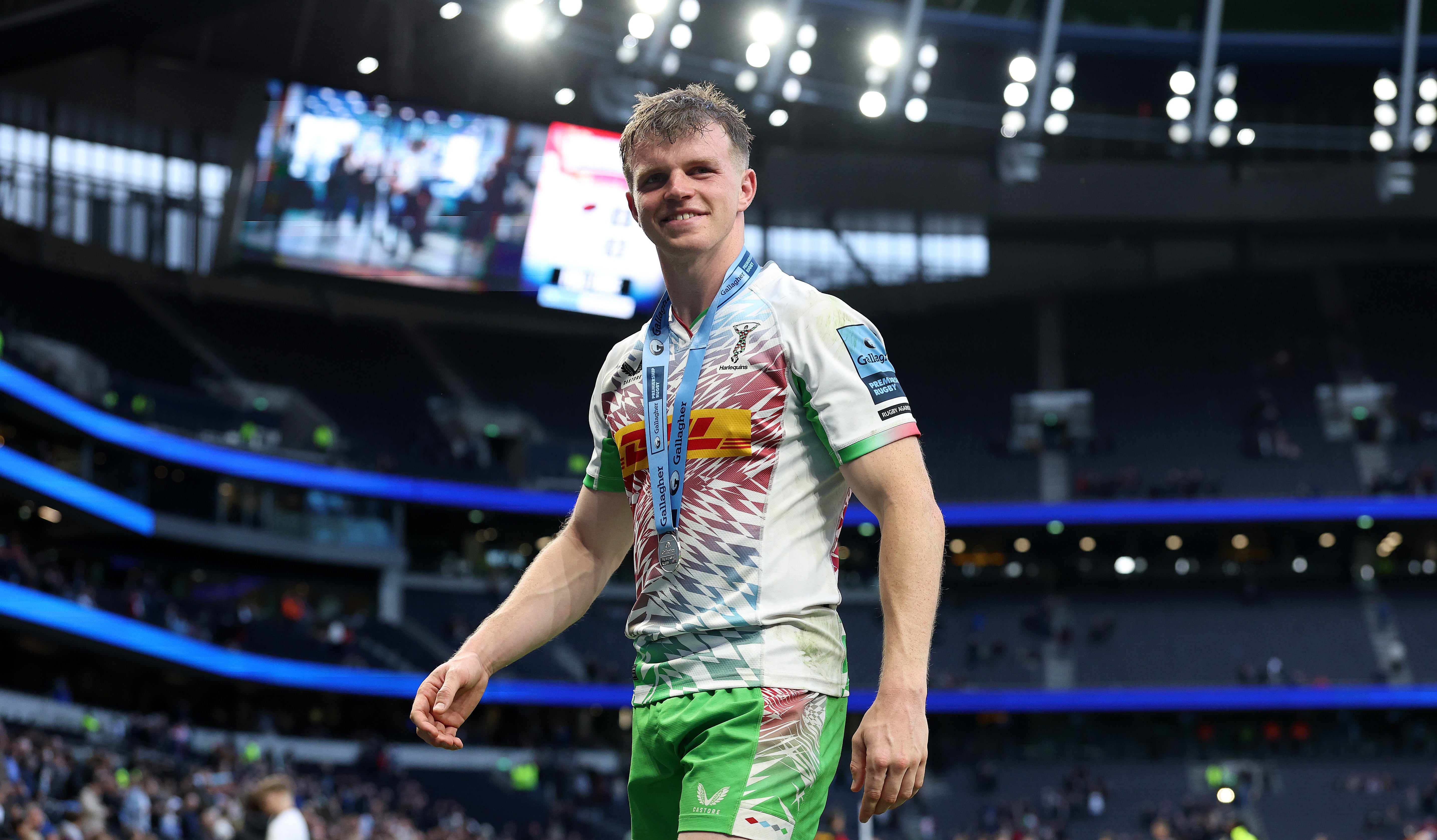 Young fly half Jamie Benson starred for Harlequins