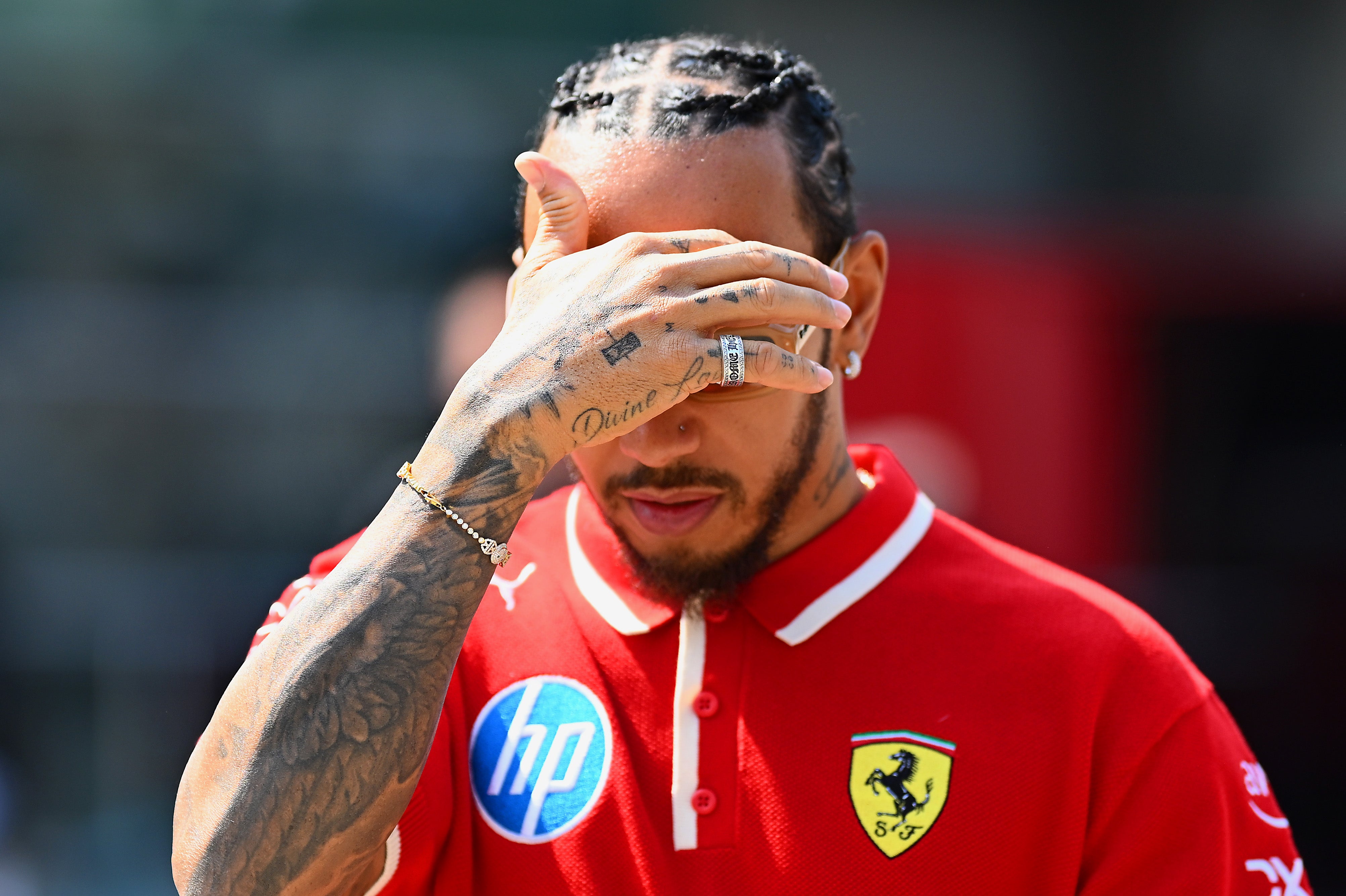 Lewis Hamilton has been disqualified from his second grand prix for Ferrari