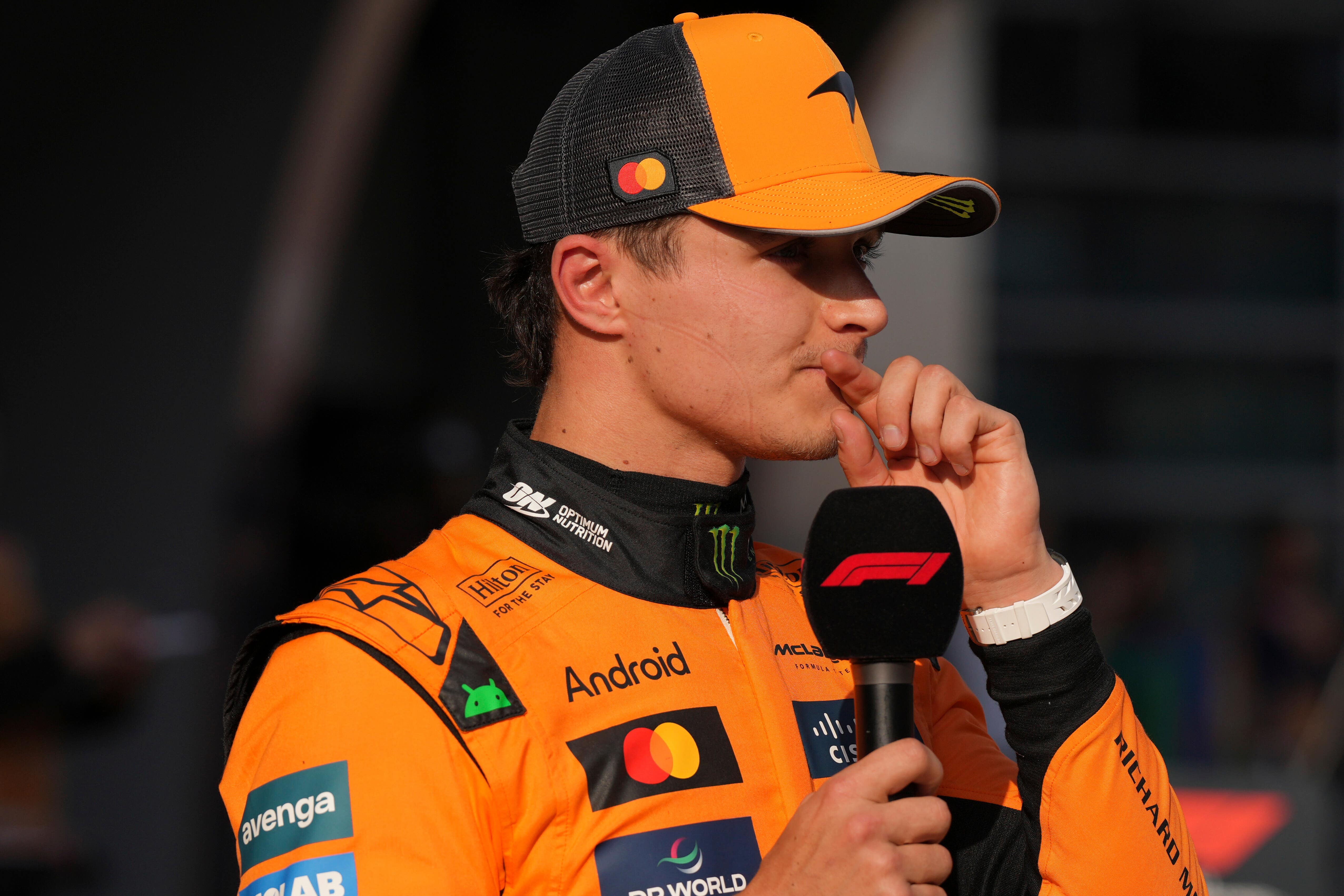 Lando Norris leads the world championship after two races