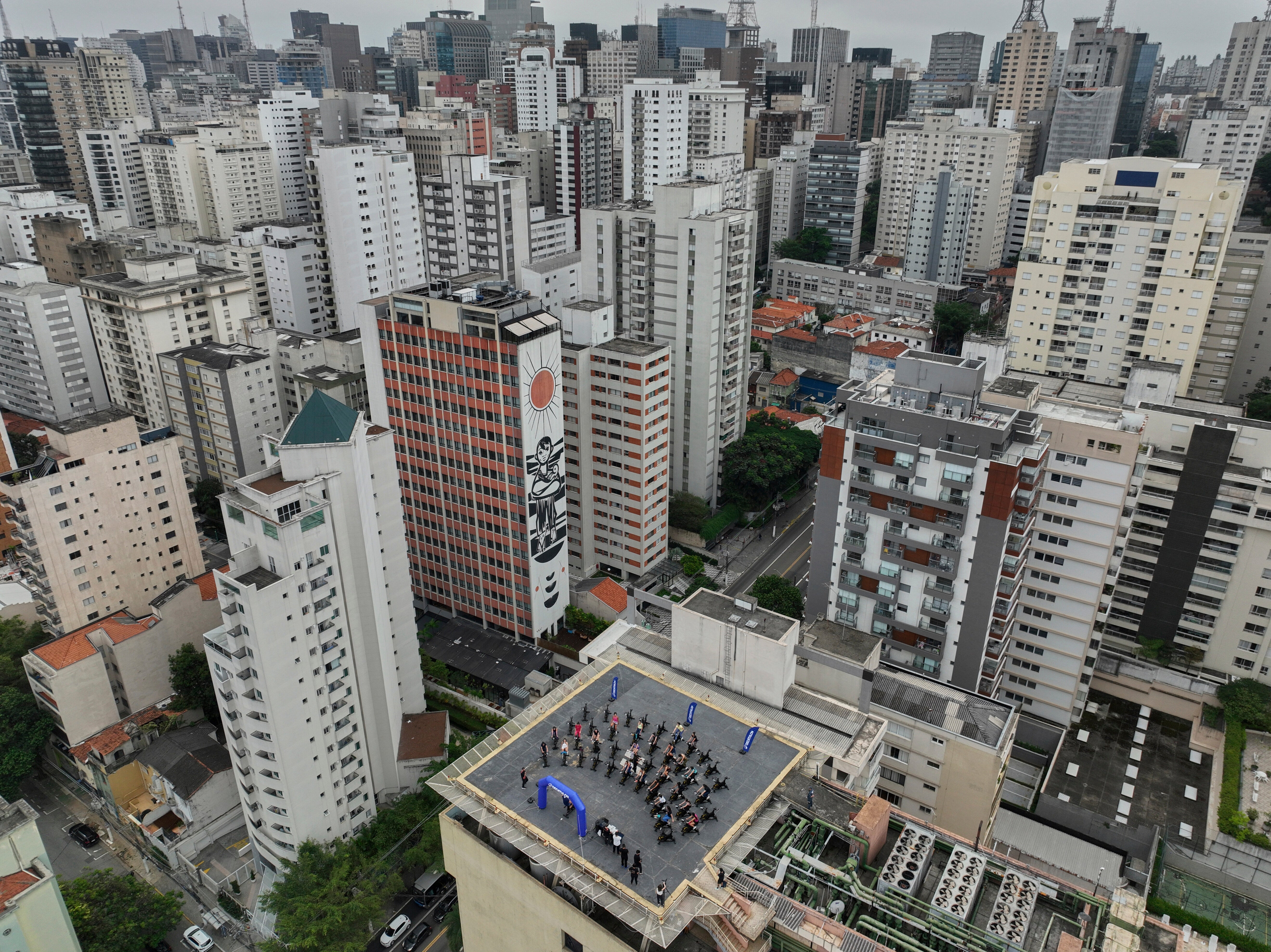 Brazil Spinning Rooftops