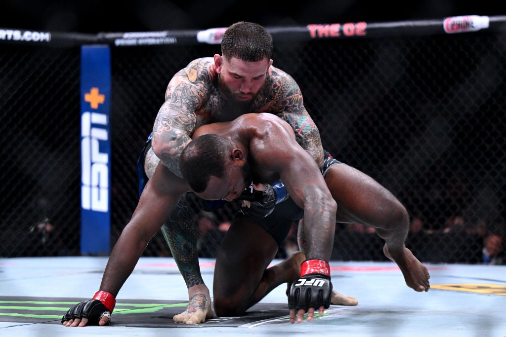 Sean Brady dismantled Leon Edwards in UFC London's main event in March