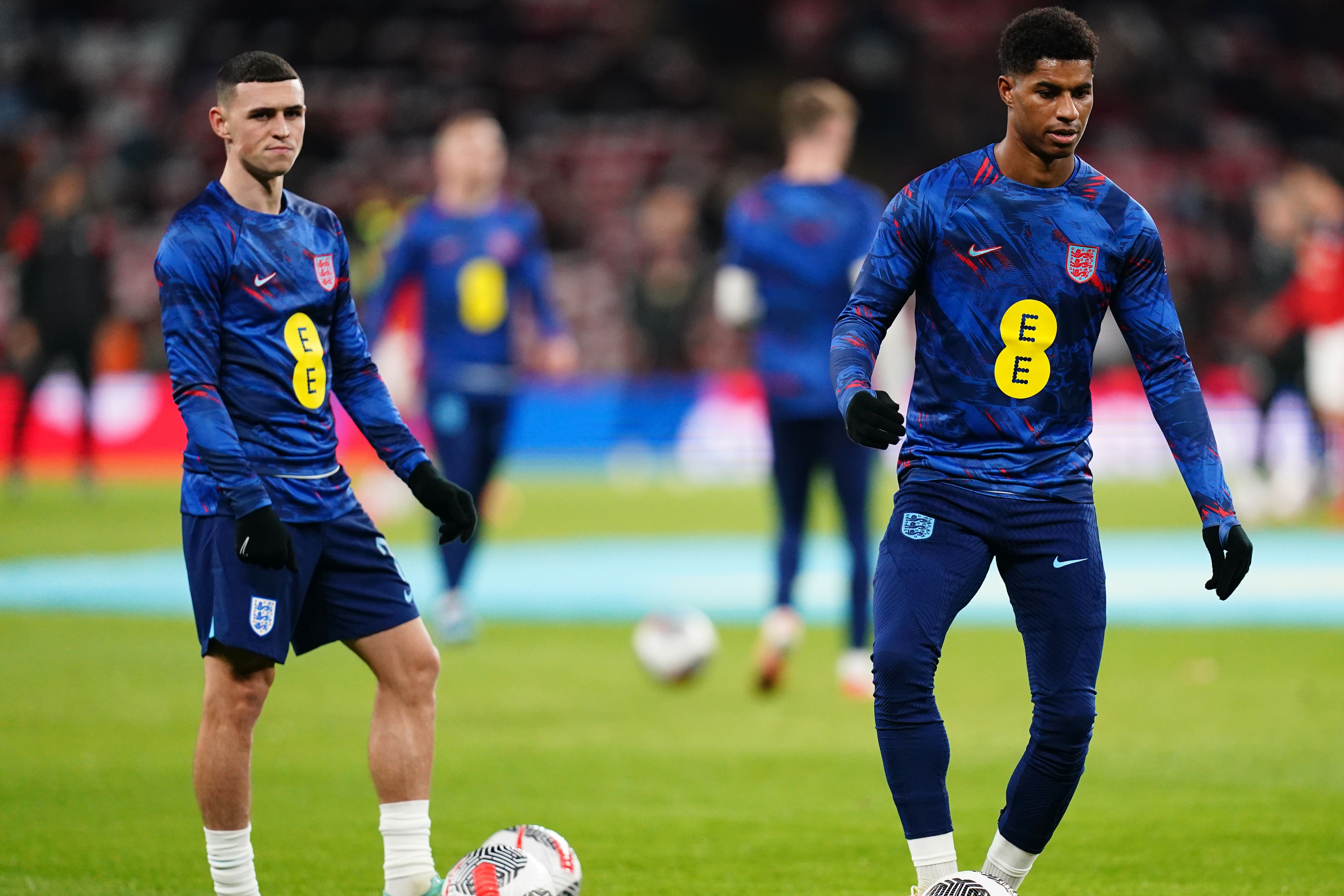 Thomas Tuchel has spoken to Phil Foden and Marcus Rashford about poor display